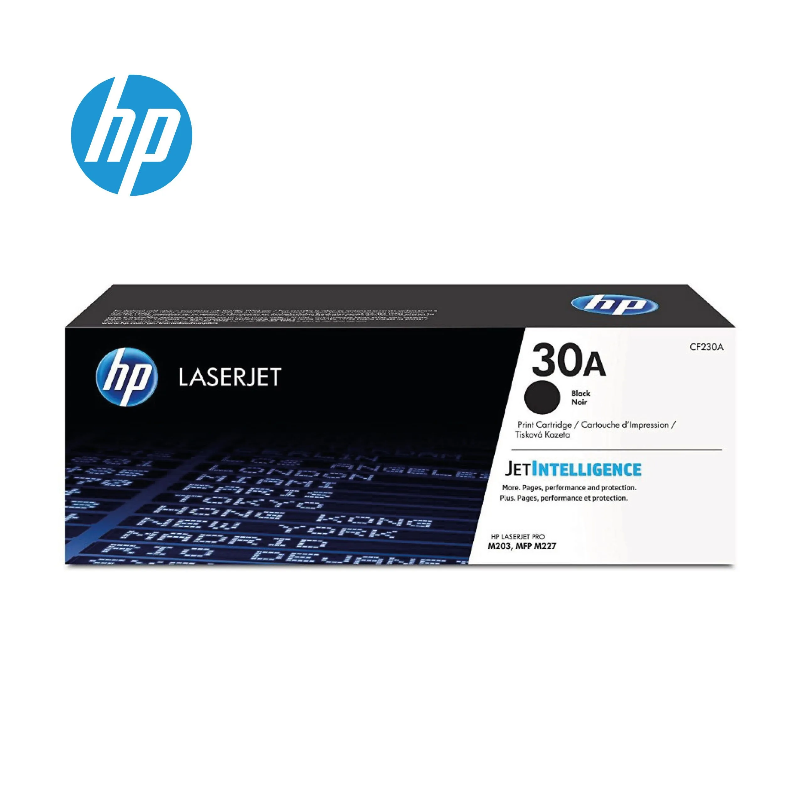 HP 30A Black Original Laser Toner Cartridge - CF230A