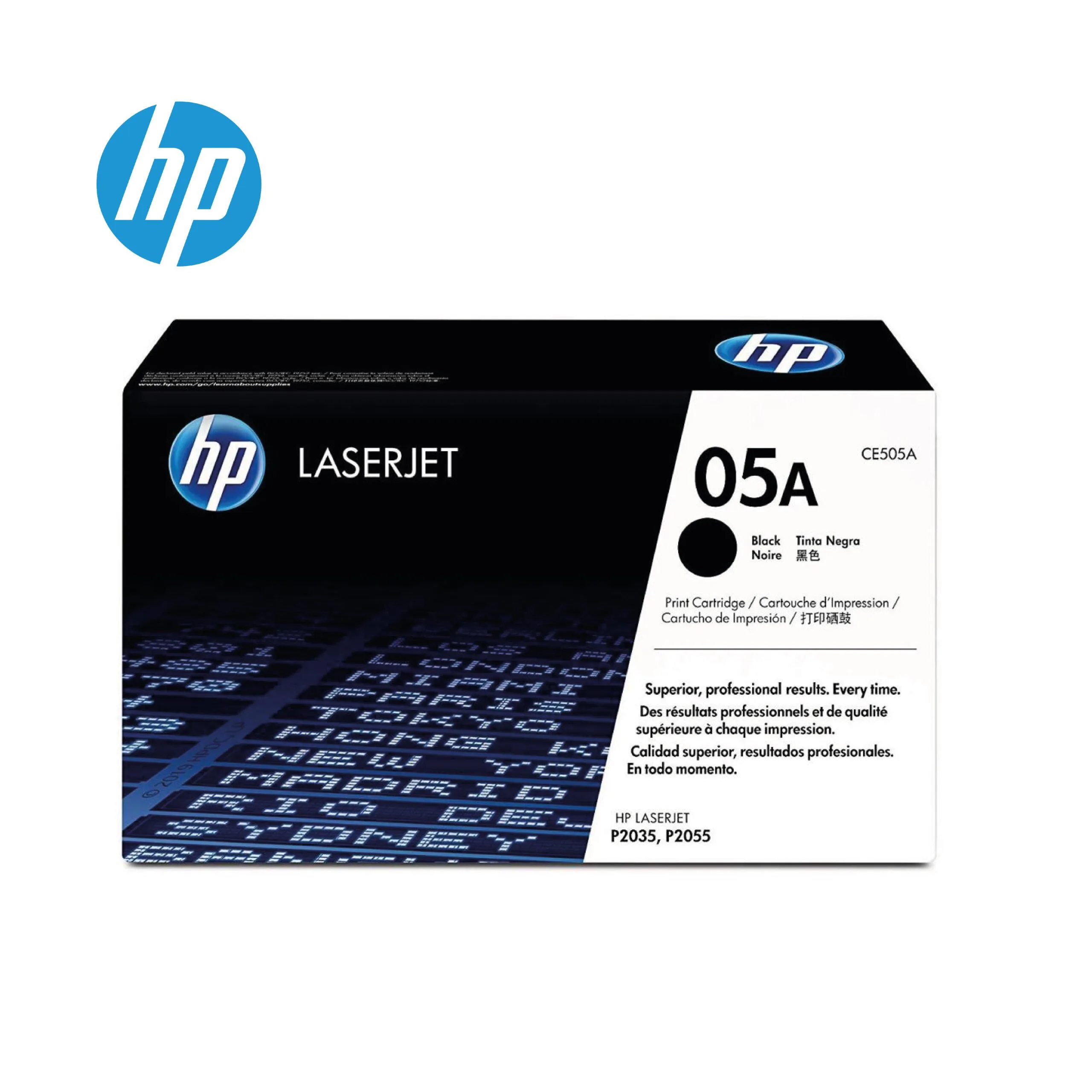 HP 05A Black Original Laser Toner Cartridge - CE505A