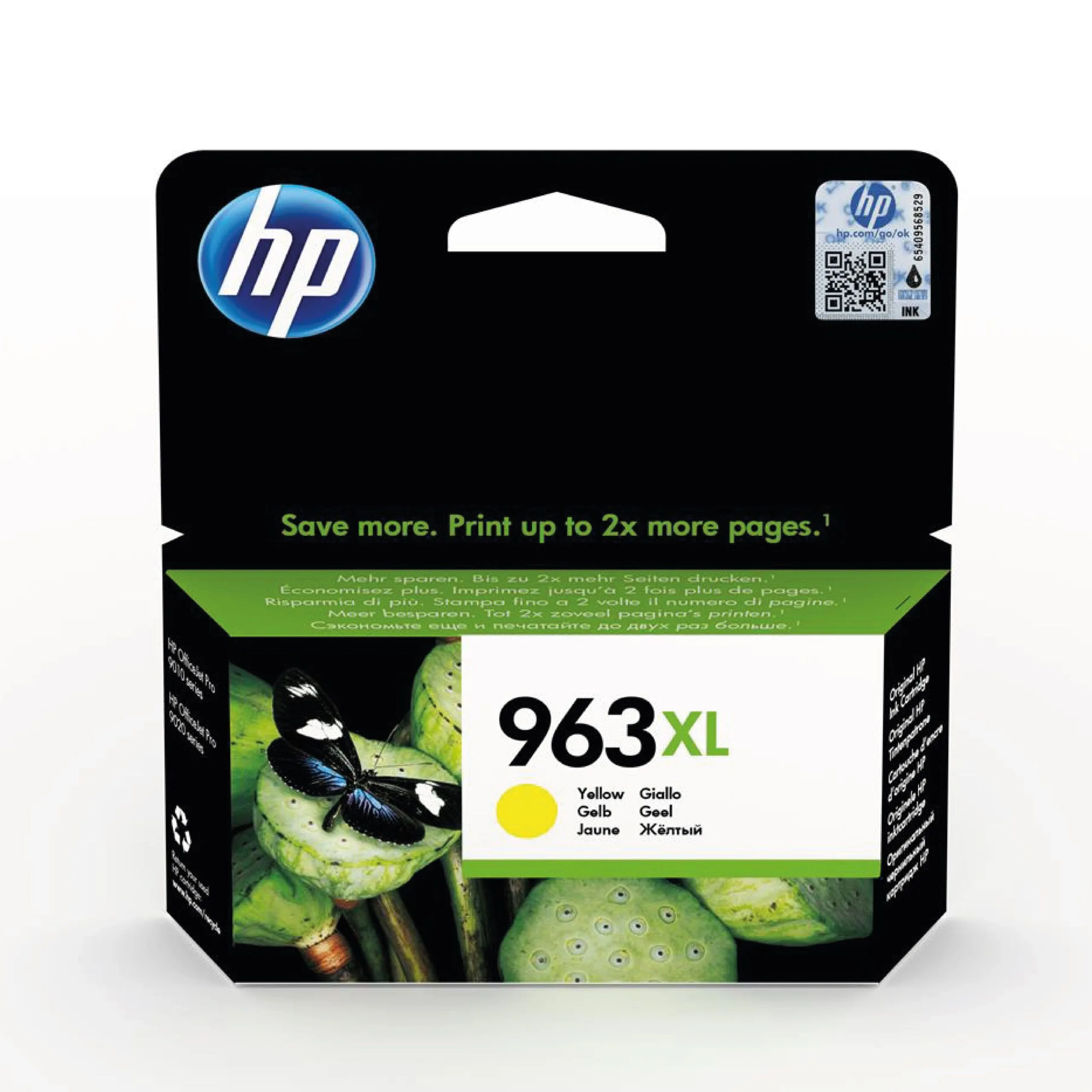 HP 963XL Yellow Original Ink Cartridge - 3JA29AE