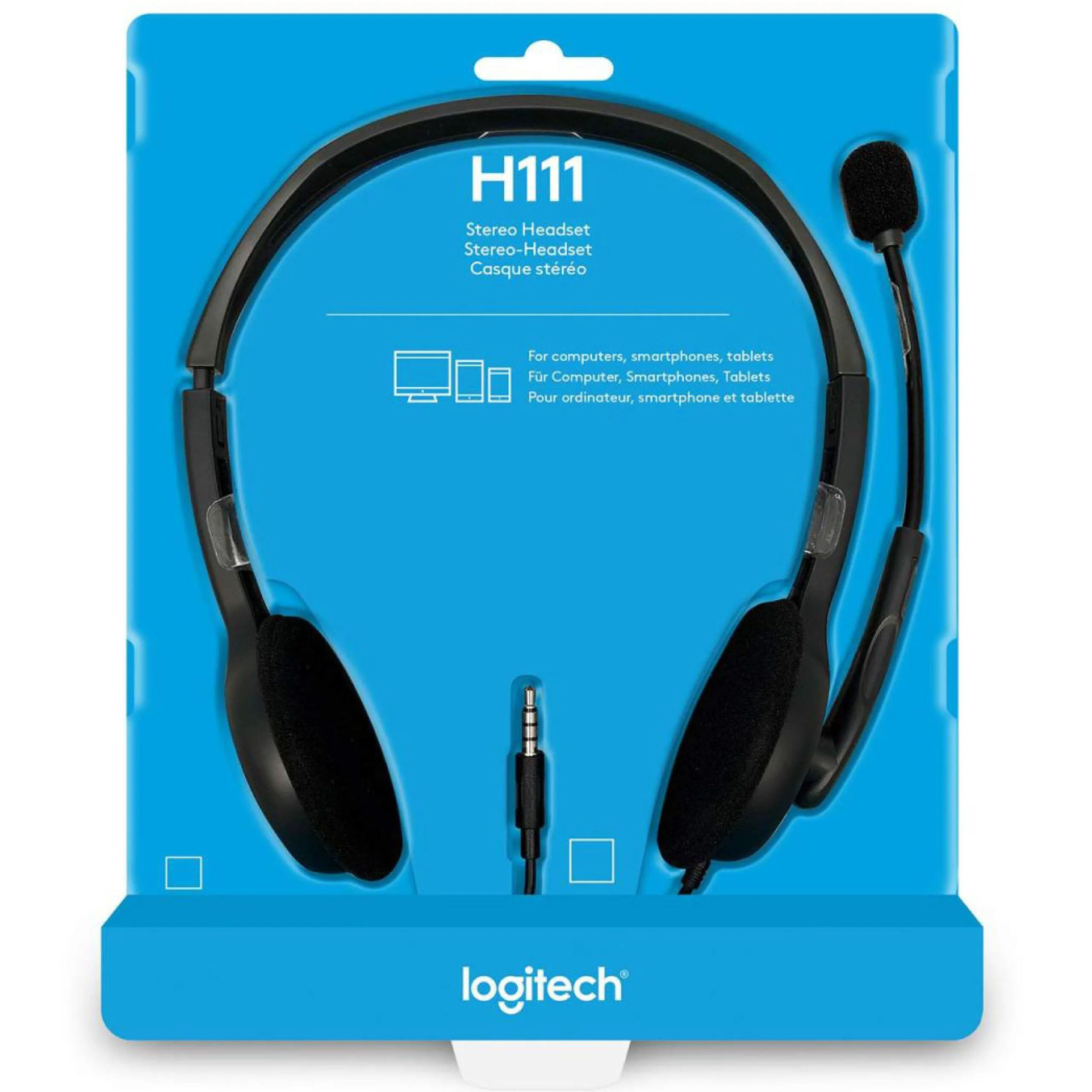 سماعة رأس Logitech H111 ستيريو