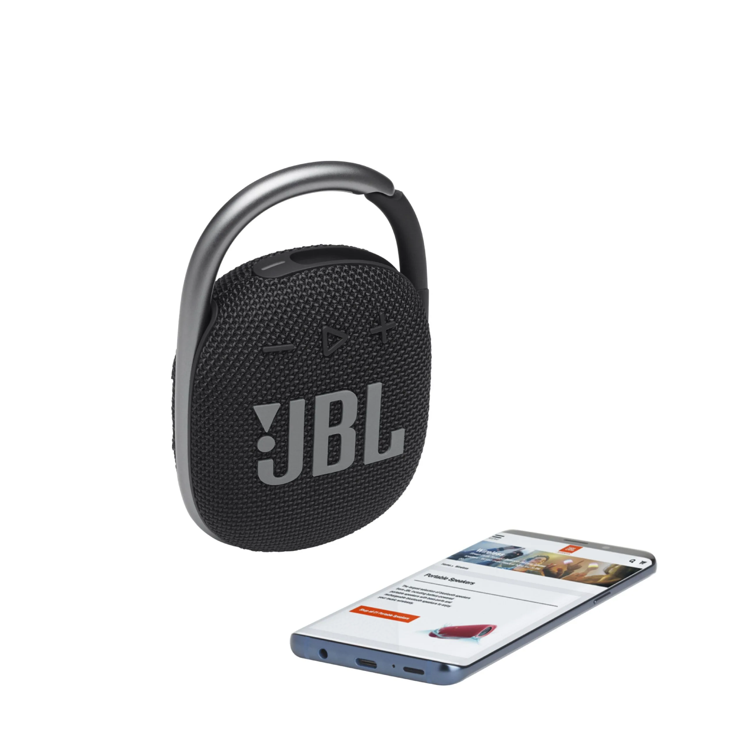 سماعة JBL Clip 4 محمولة مقاومة للماء