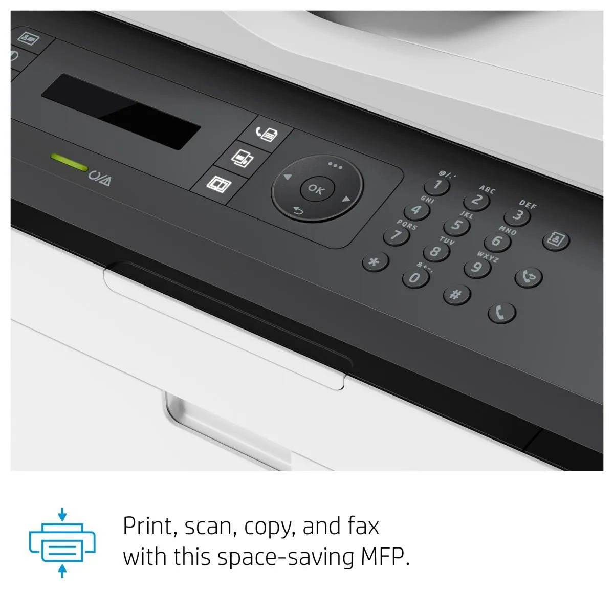 طابعة ليزر HP LaserJet MFP 137fnw متعددة الوظائف 4 في 1 - أبيض وأسود - 4ZB84A