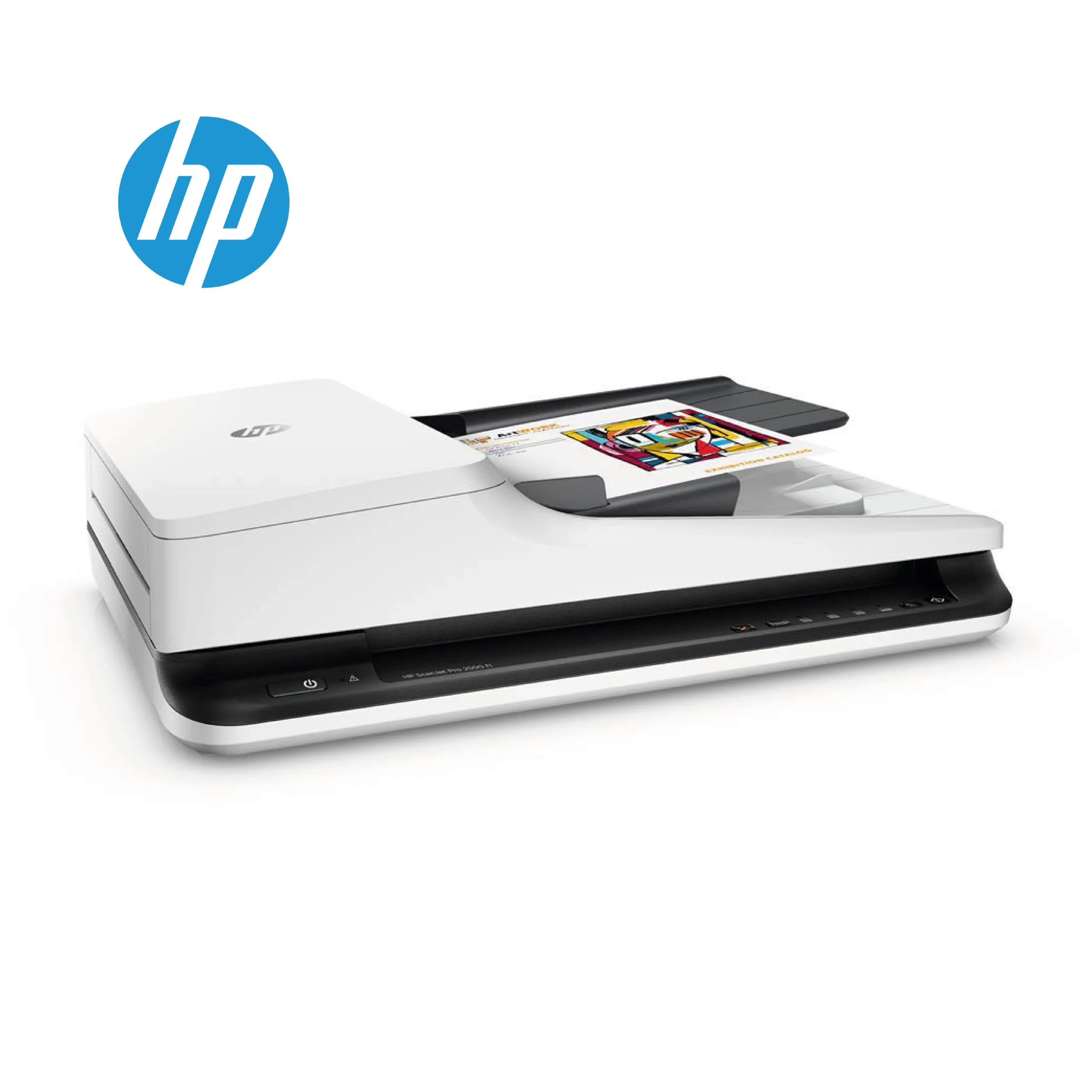 ماسح ضوئي HP ScanJet Pro 2500 f1 مسطح مع وحدة تغذية ADF مقاس A4 - L2747A