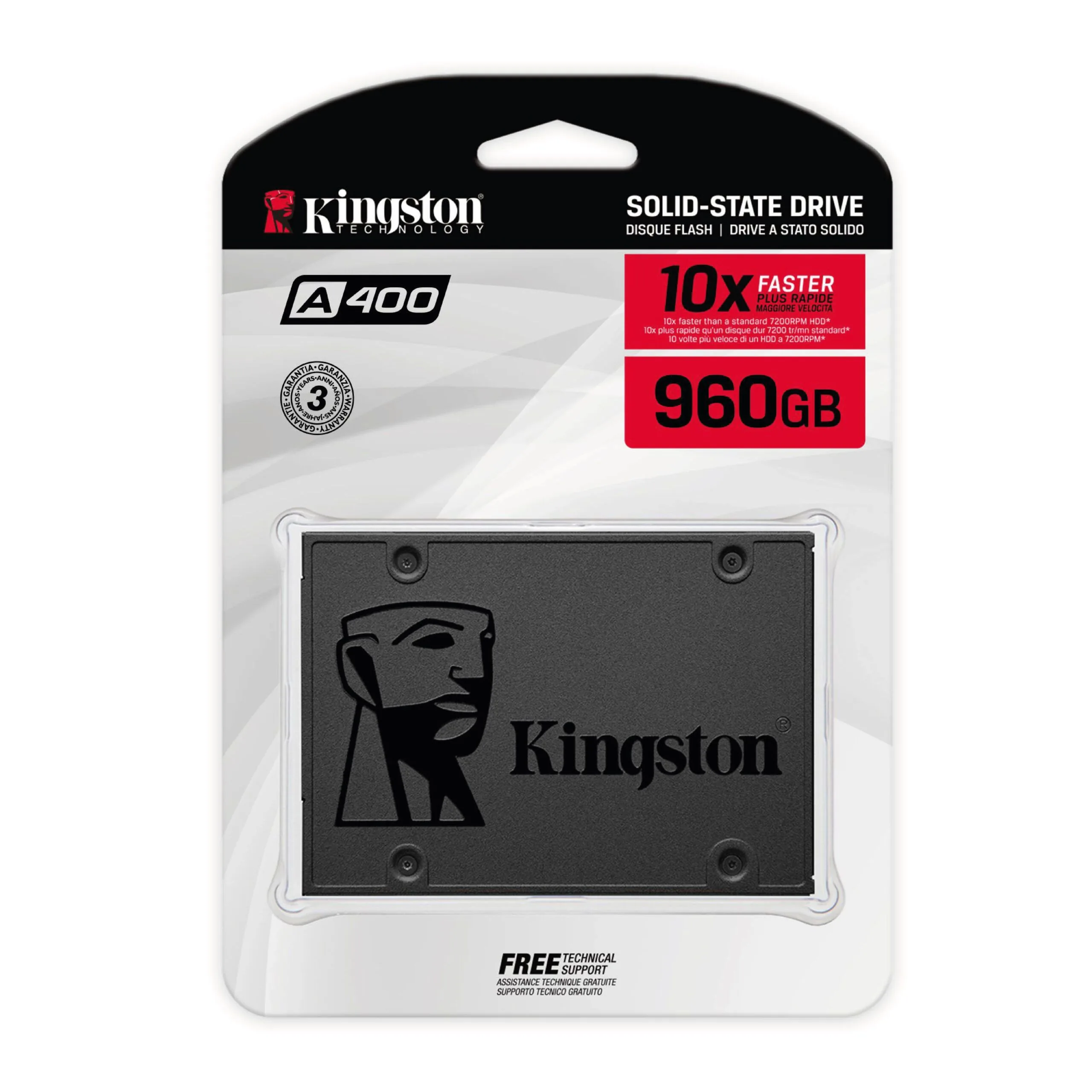 Kingston 960GB A400 SATA 3 2.5″ Internal SSD