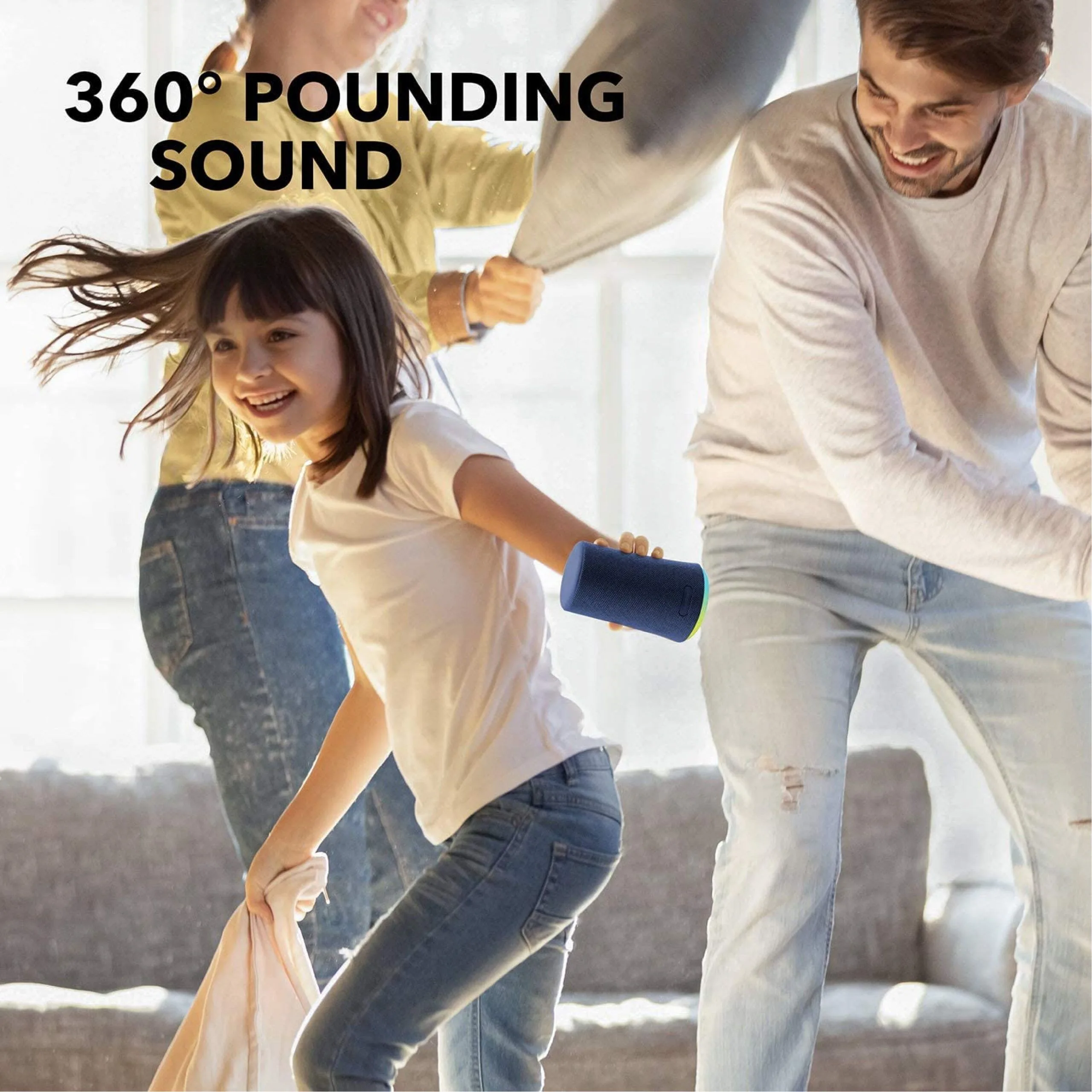 سماعة Anker Soundcore Flare Mini محمولة مقاومة للماء - أزرق