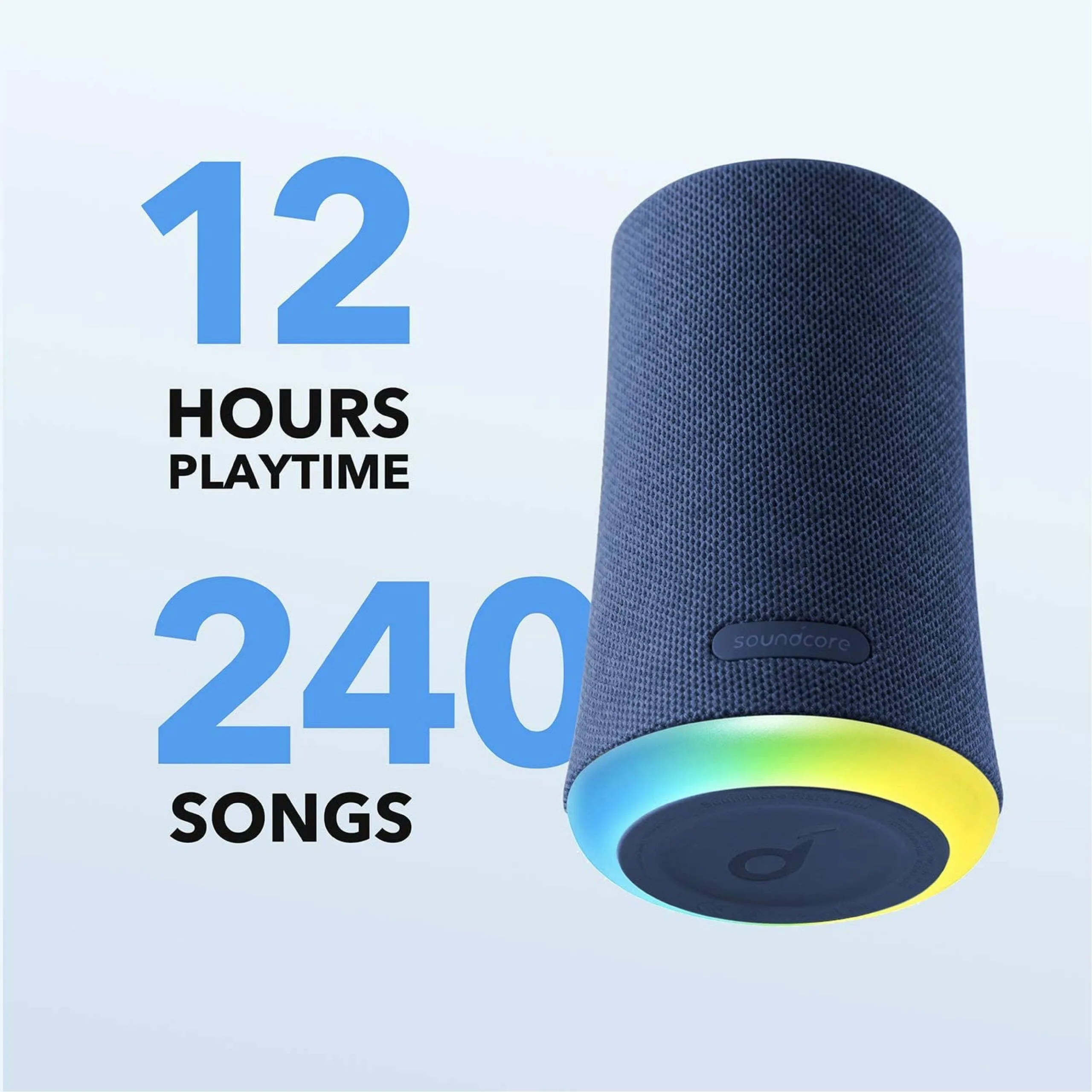 سماعة Anker Soundcore Flare Mini محمولة مقاومة للماء - أزرق