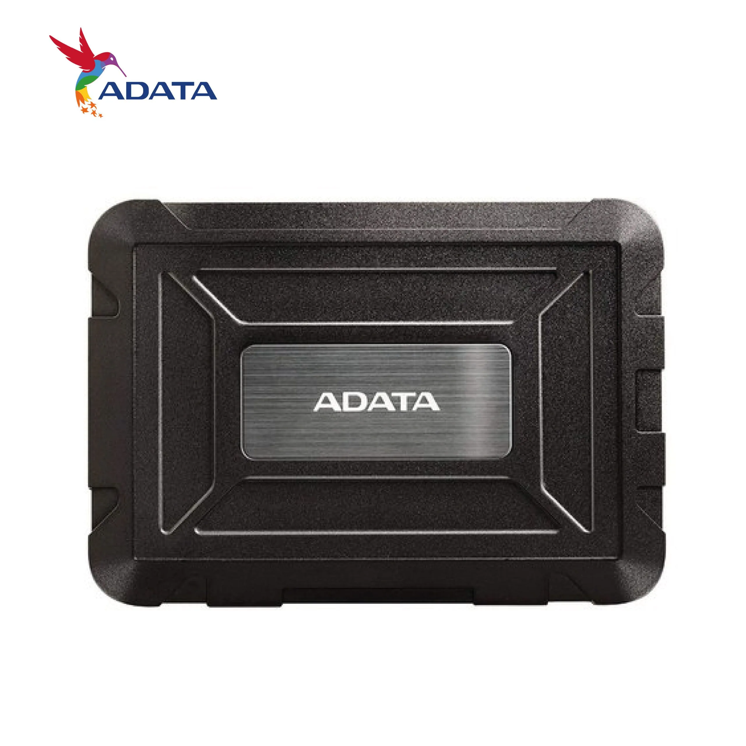 علبة هارد/SSD خارجية ADATA ED600 مقاس 2.5 بوصة بدون أدوات مقاومة للماء والغبار والصدمات IP54 بمنفذ USB 3.1