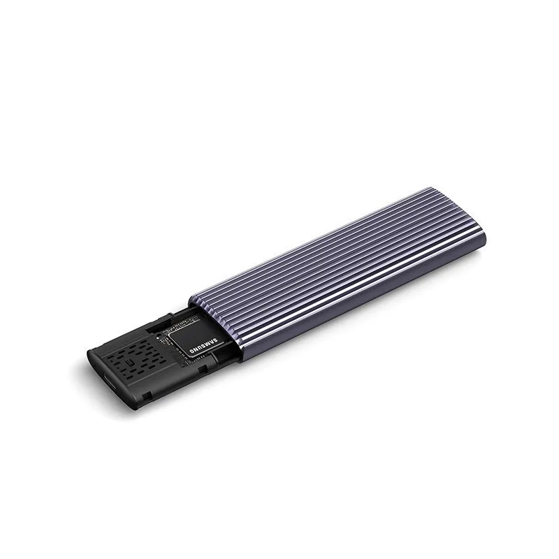 علبة SSD خارجية NETAC من الألمنيوم لأقراص NVMe بمنفذ USB 3.1 Gen 2 بسرعة 10Gbps مع الكوابل