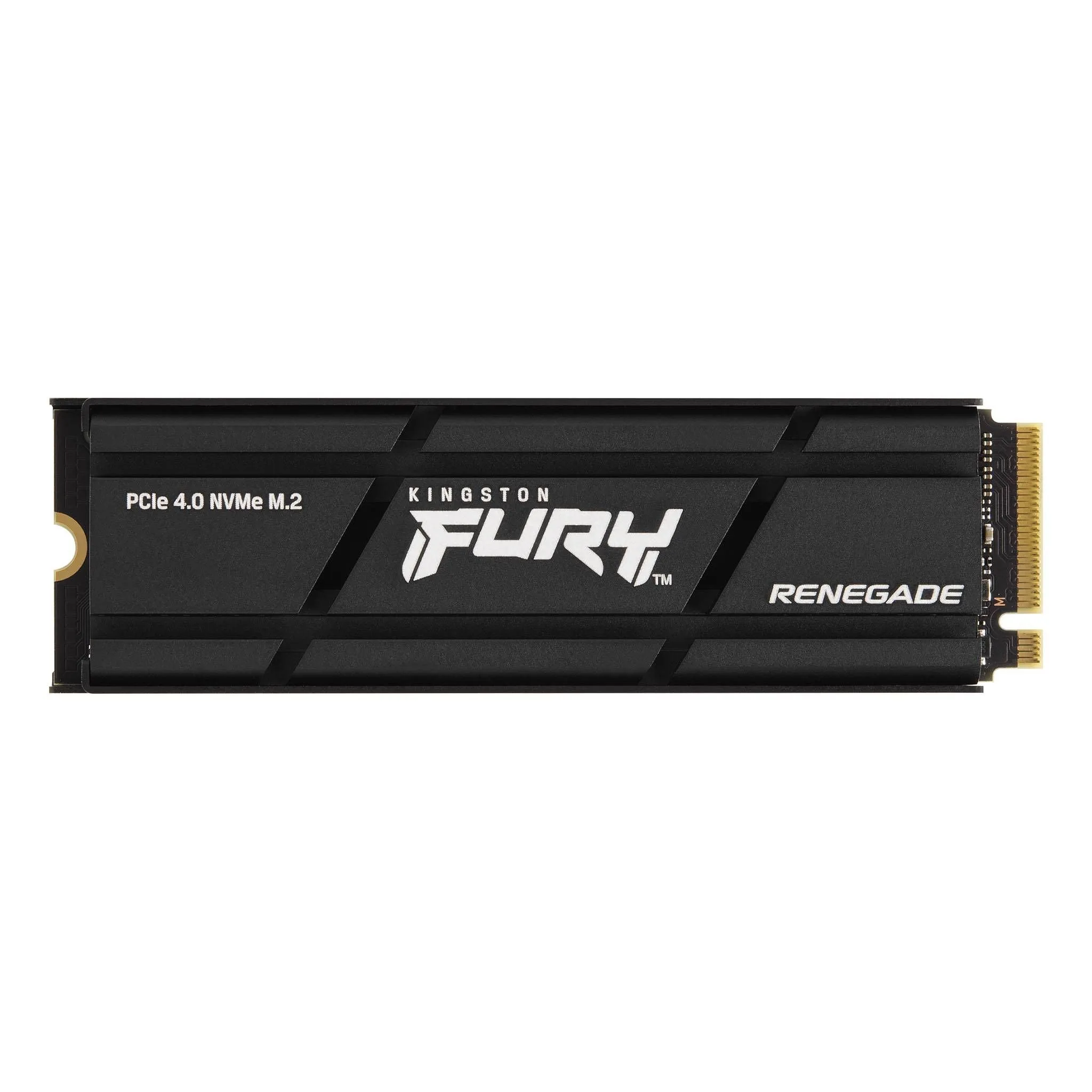 Kingston FURY Renegade 1TB M.2 NVMe PCIe 4.0 Internal SSD With Aluminum Heatsink
