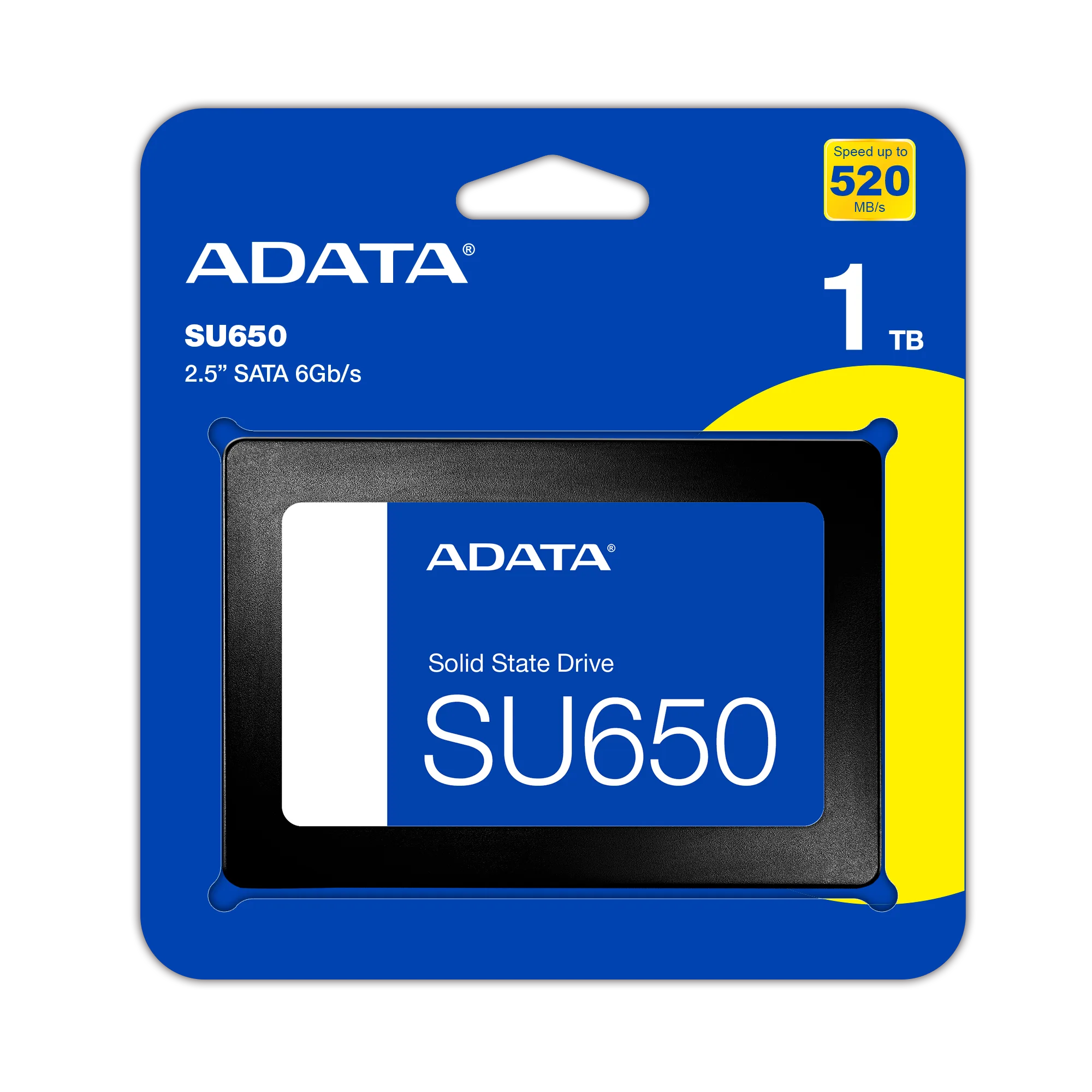 قرص SSD داخلي ADATA Ultimate SU650 سعة 1TB بواجهة SATA مقاس 2.5 بوصة