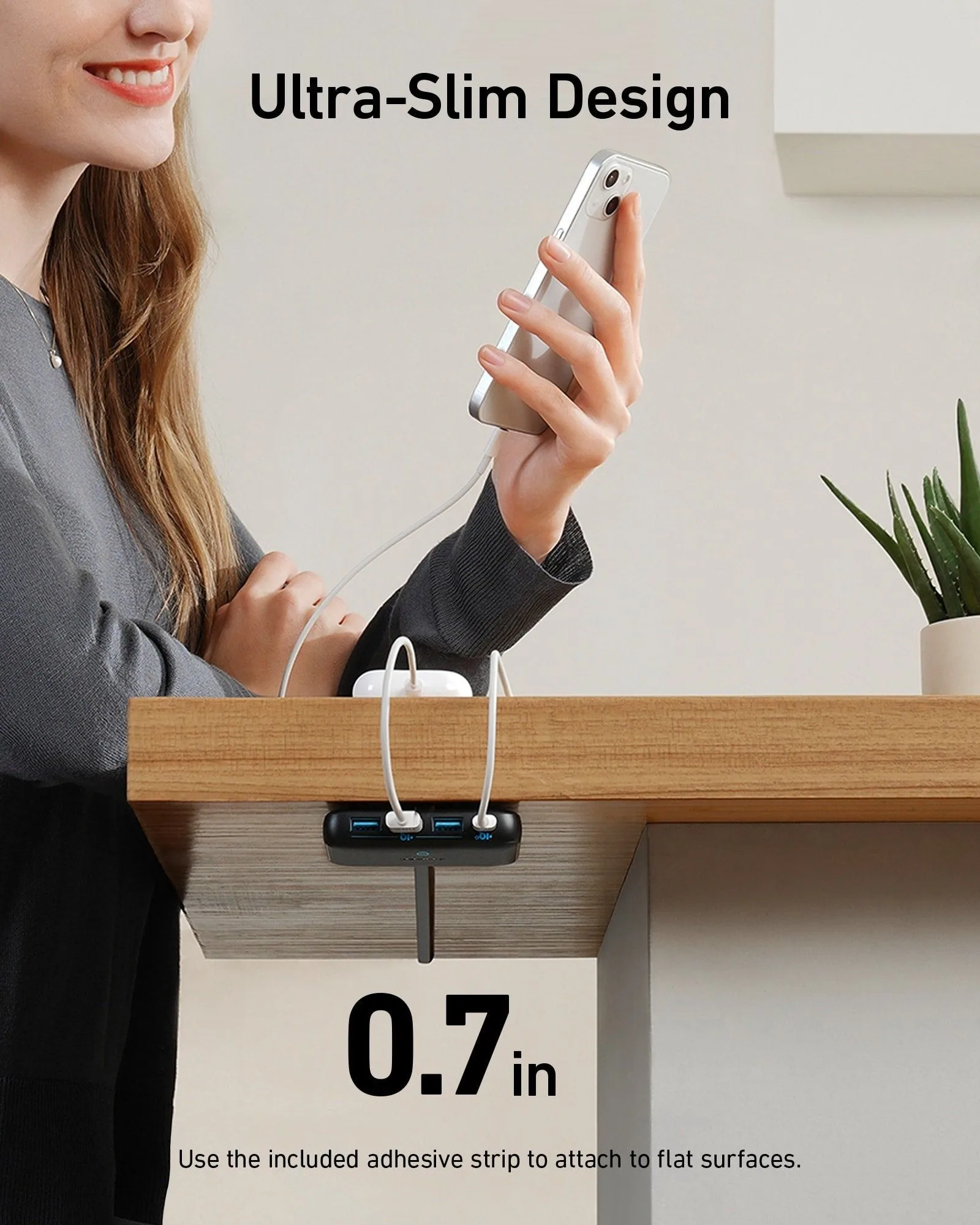 Anker PowerPort Atom III Slim ( 4 Ports) Charger - 65W