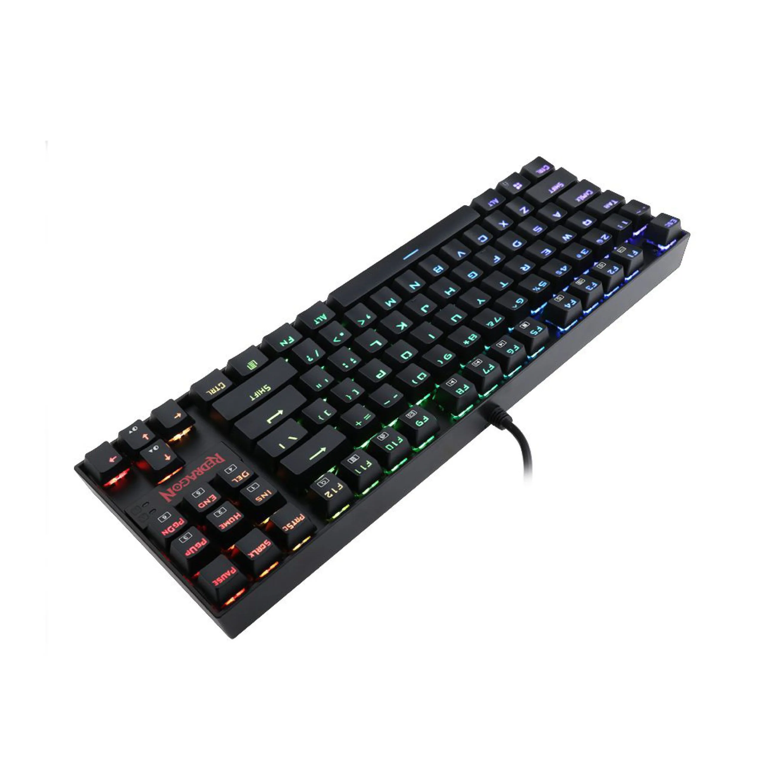 كيبورد ألعاب ميكانيكي Redragon KUMARA K552 بإضاءة LED خلفية