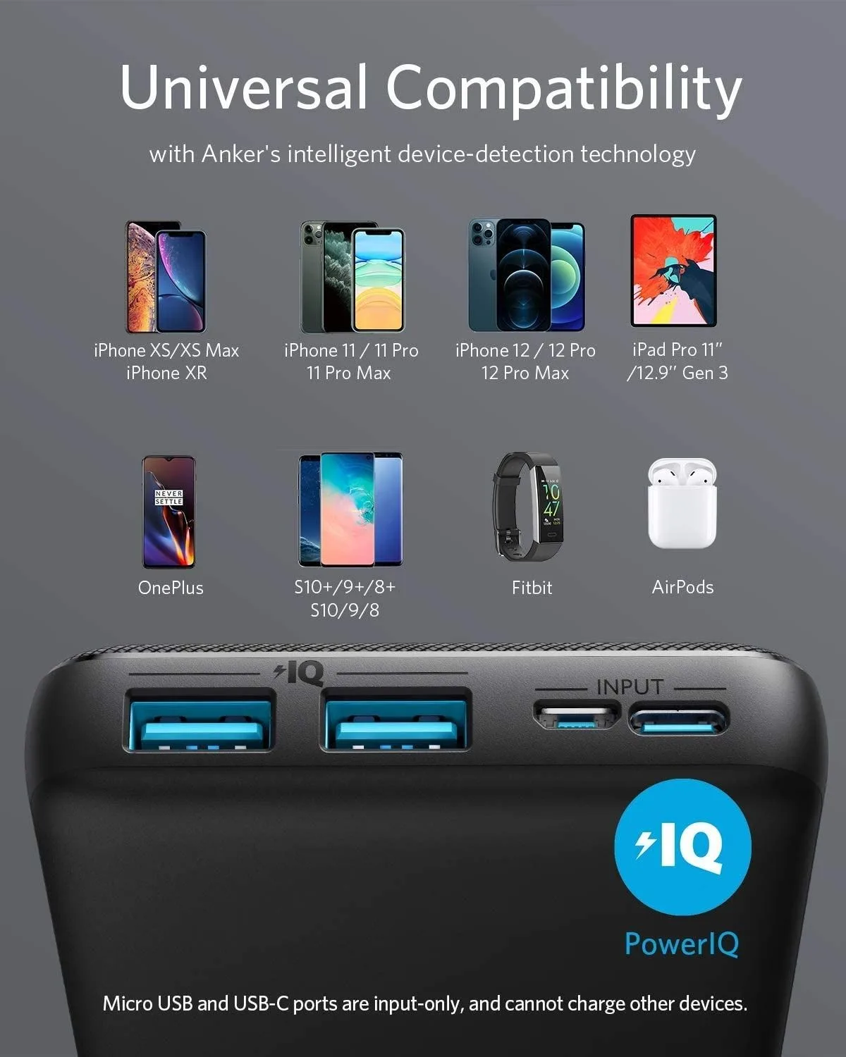 باور بانك Anker PowerCore Essential سعة 20000 مللي أمبير