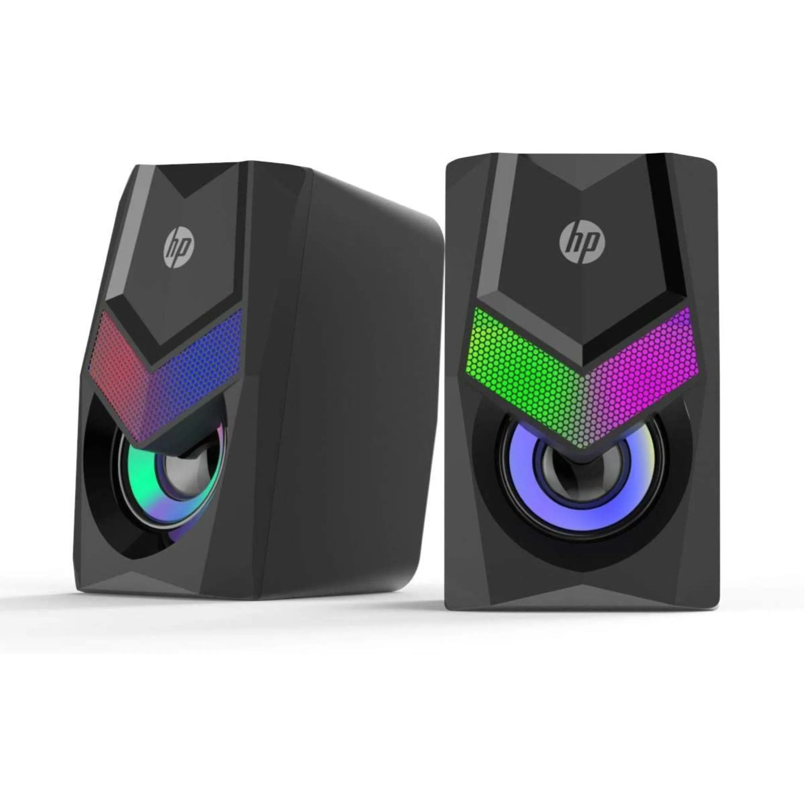 سماعات وسائط متعددة HP DHE-6000 بإضاءة RGB