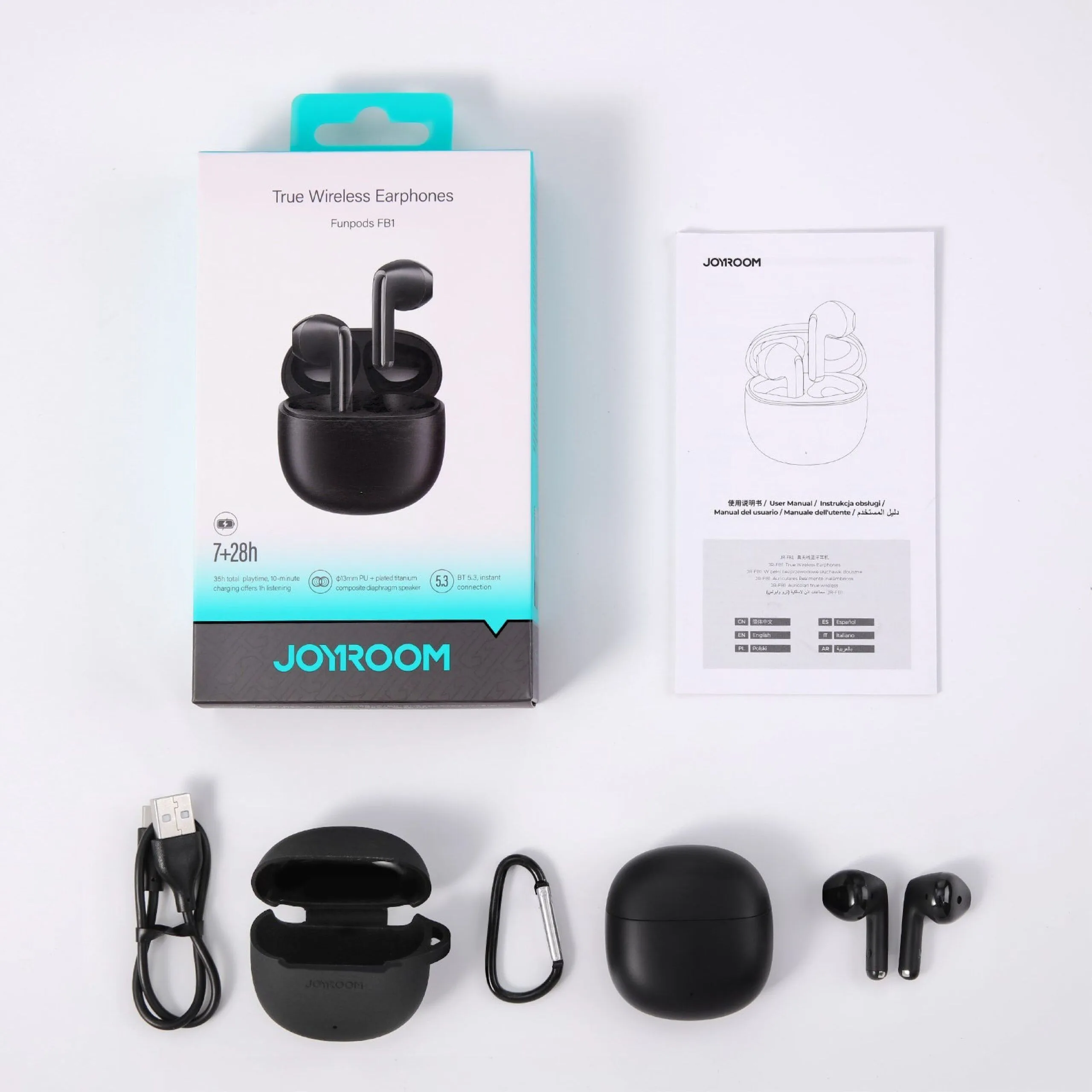سماعات أذن لاسلكية Joyroom Funpods JR-FB1