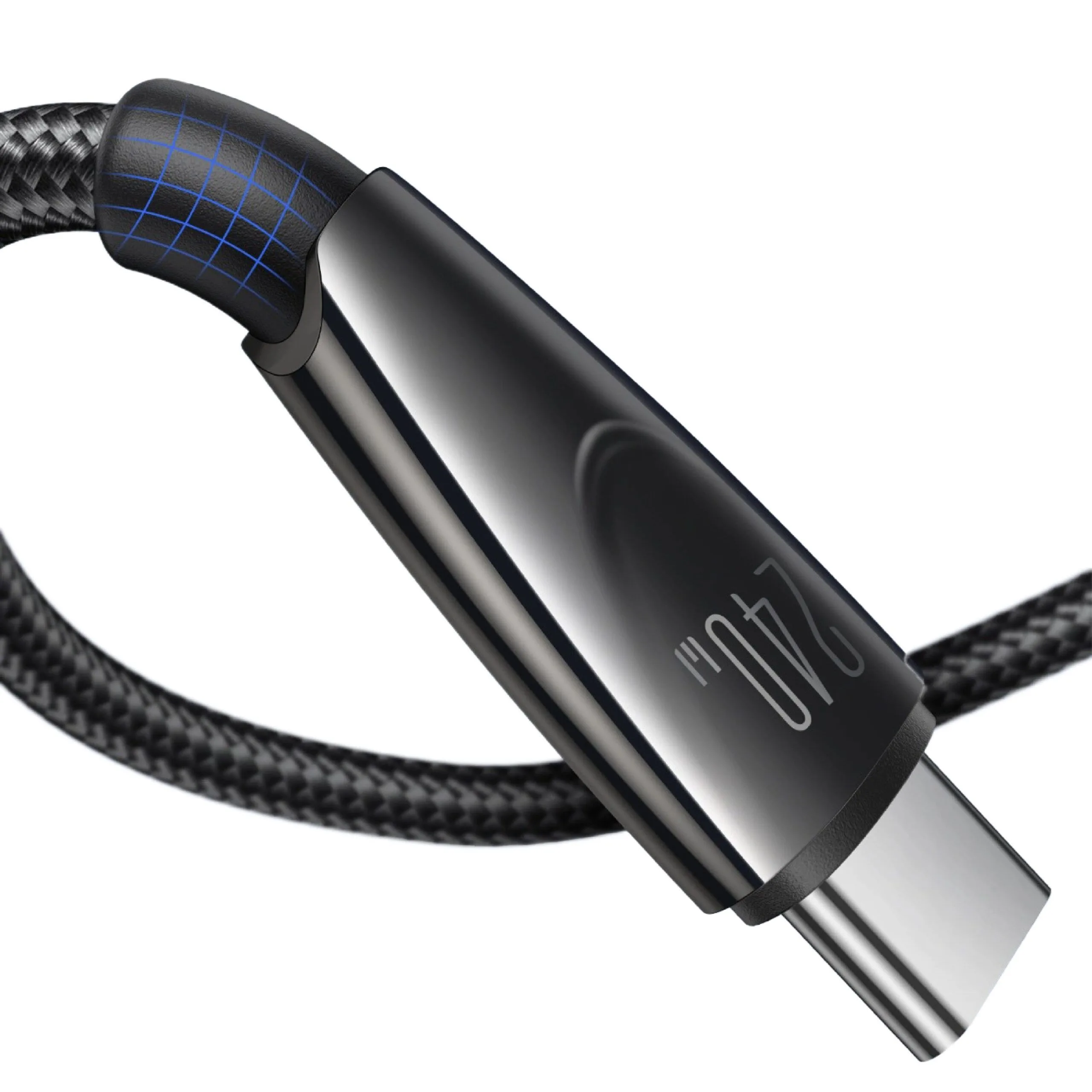 كابل Joyroom من Type-C إلى Type-C مجدول بالنايلون - قدرة 240 واط