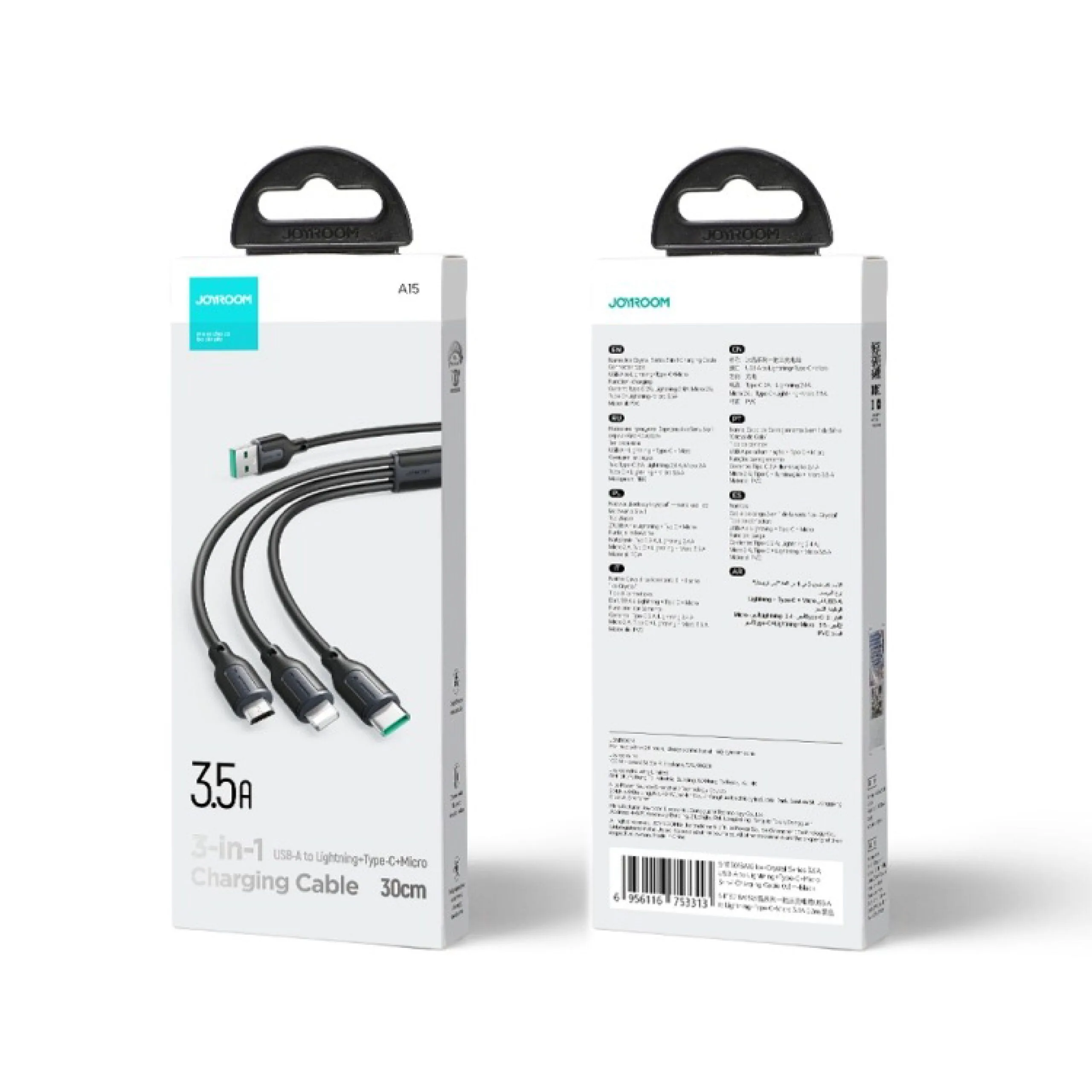 Joyroom 3-in-1 Charging Cable - 3.5A