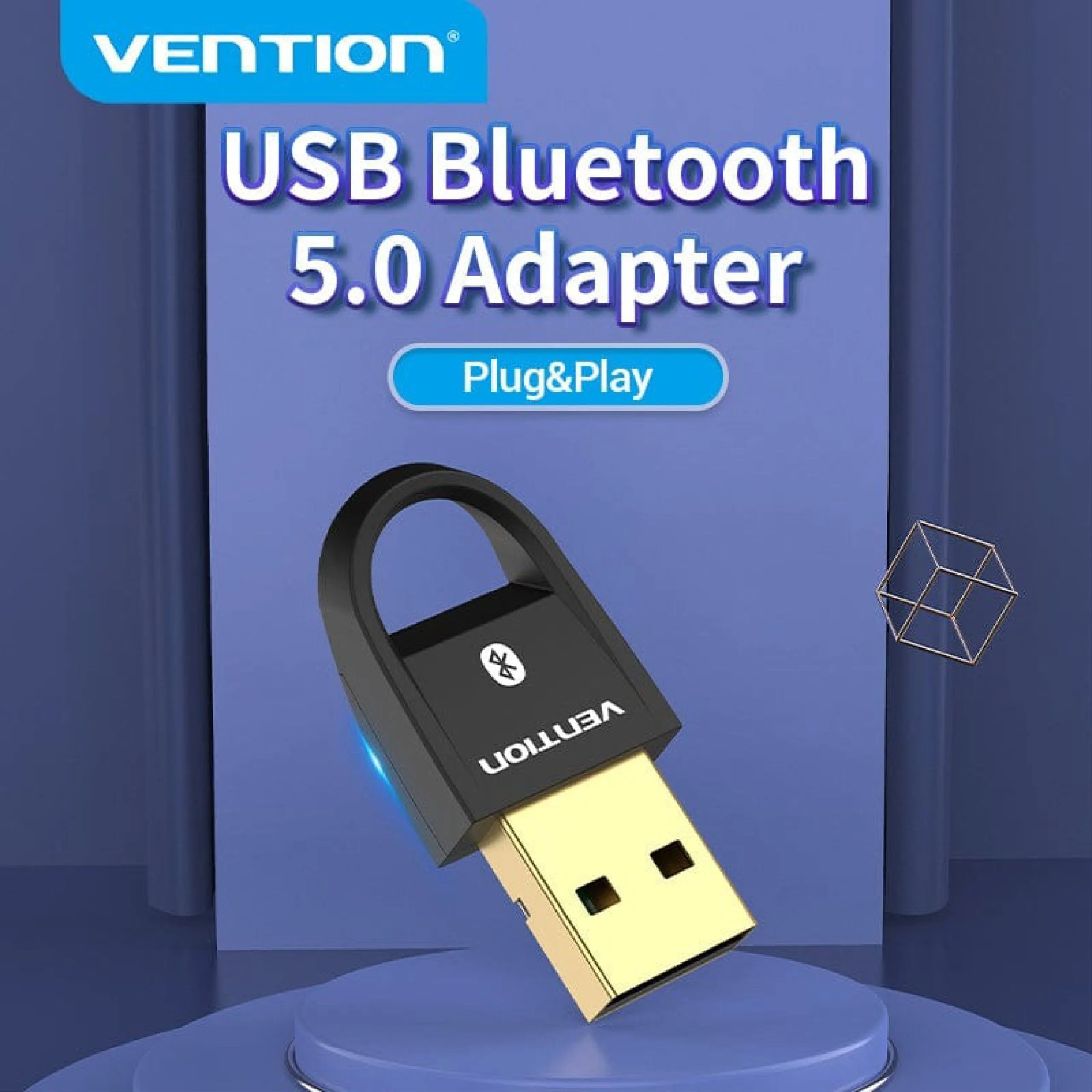 محوّل بلوتوث 5.0 من Vention بمنفذ USB - CDSB0