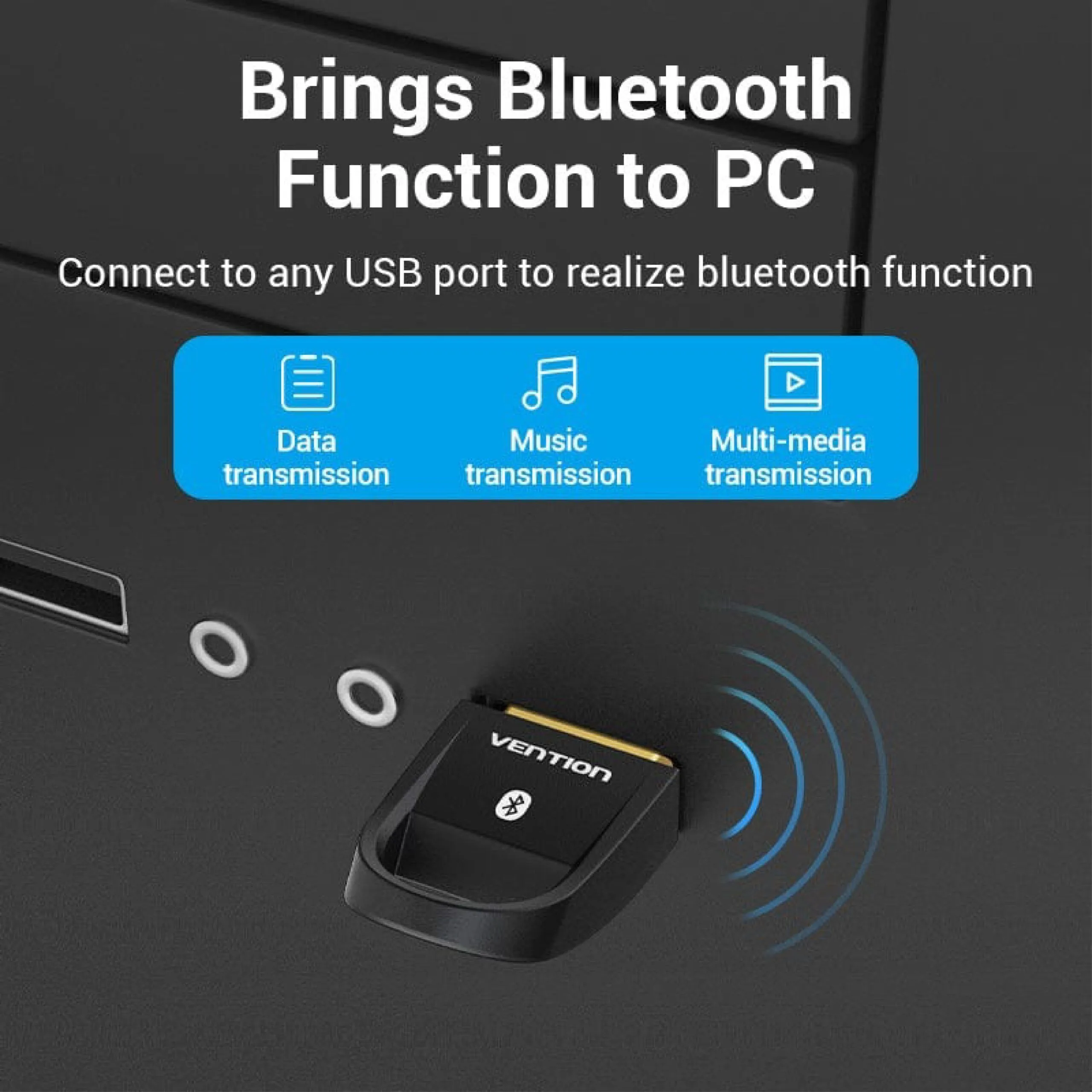 Vention USB 5.0 Bluetooth Adapter - CDSB0