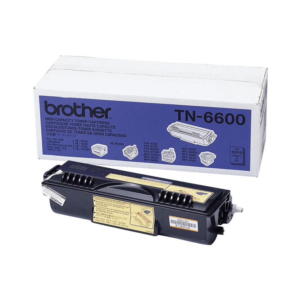 Brother TN-6600 Black Original Laser Toner Cartridge
