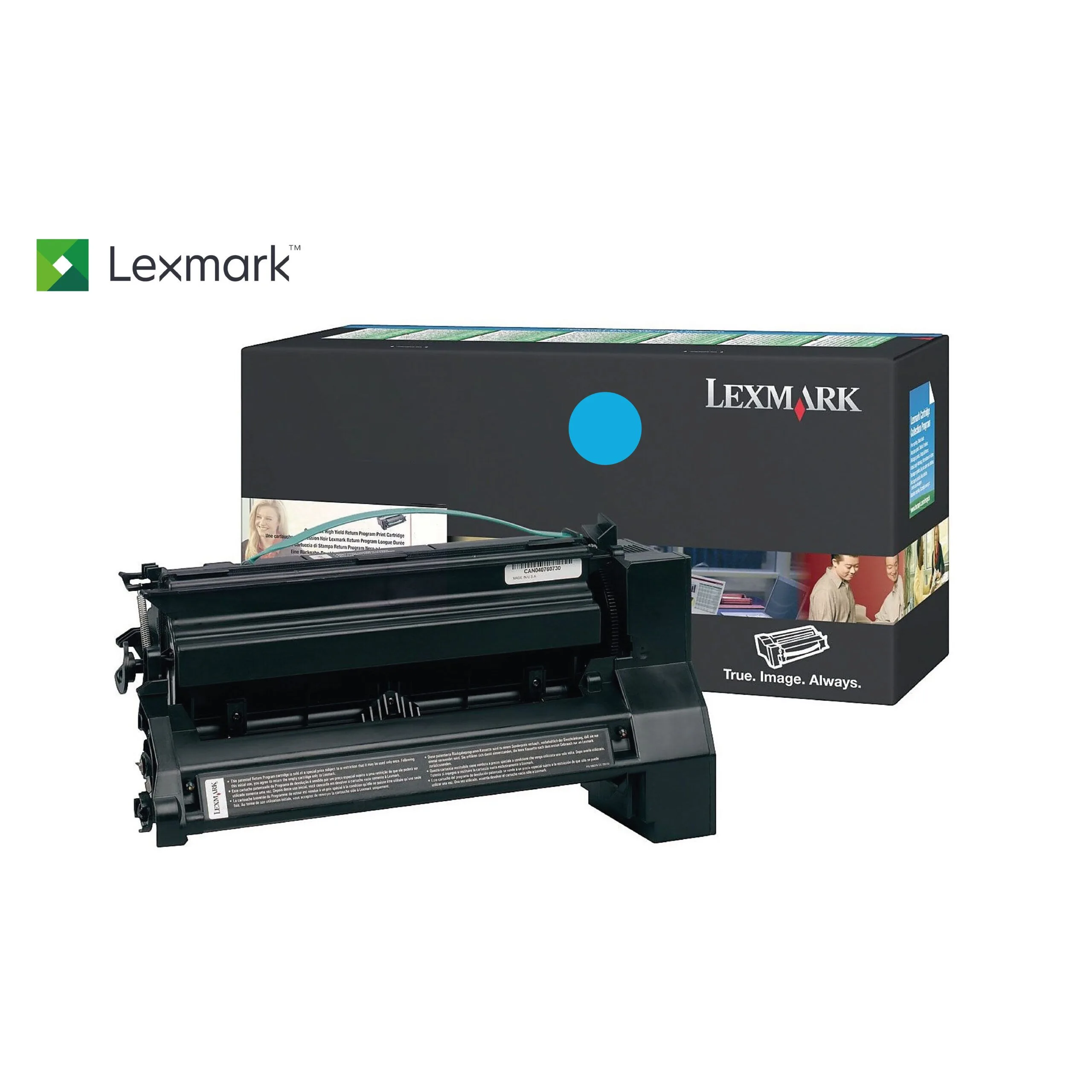 خرطوشة حبر Lexmark C780A1CG أصلية - سماوي