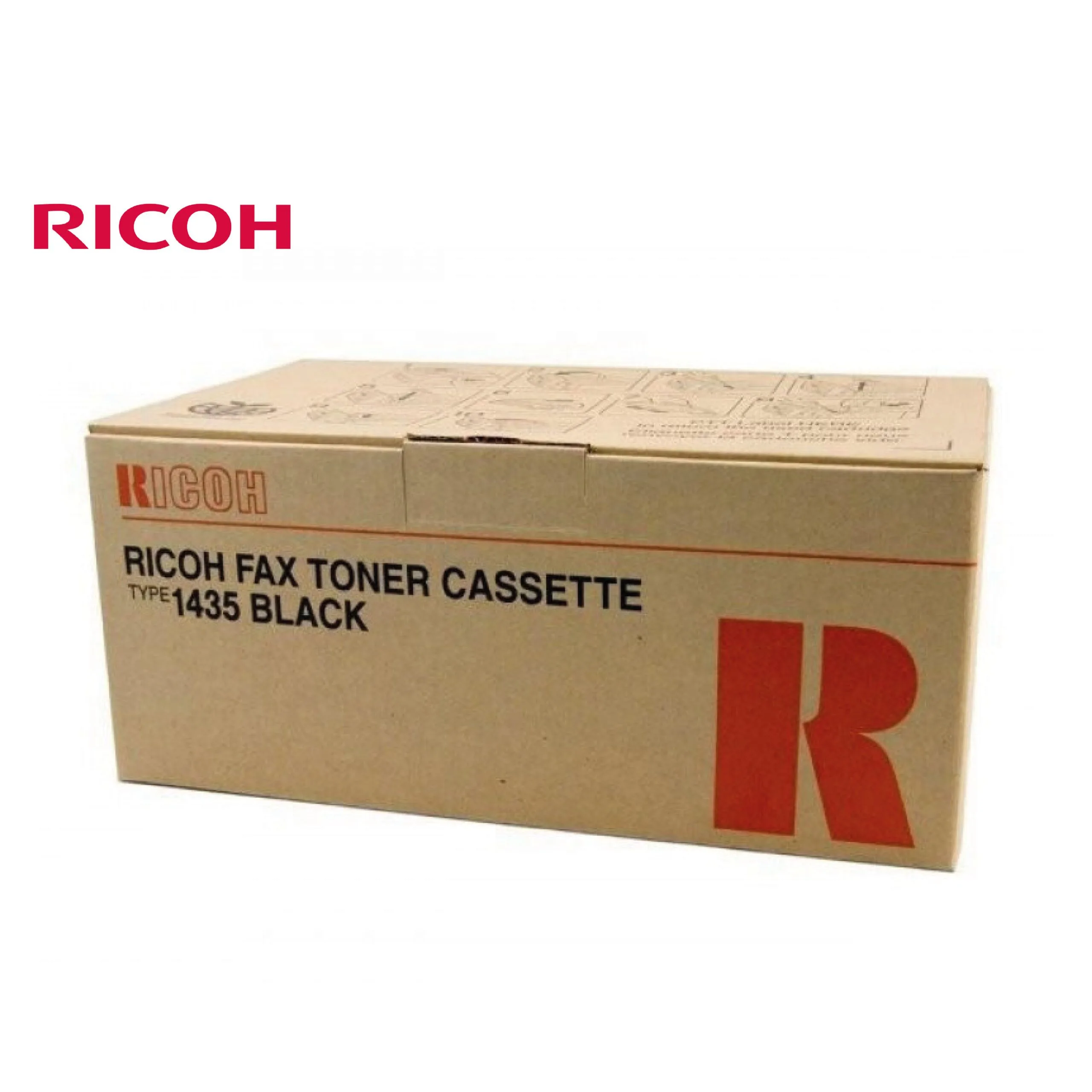 كاسيت حبر فاكس Ricoh Type 1435 أصلي - أسود