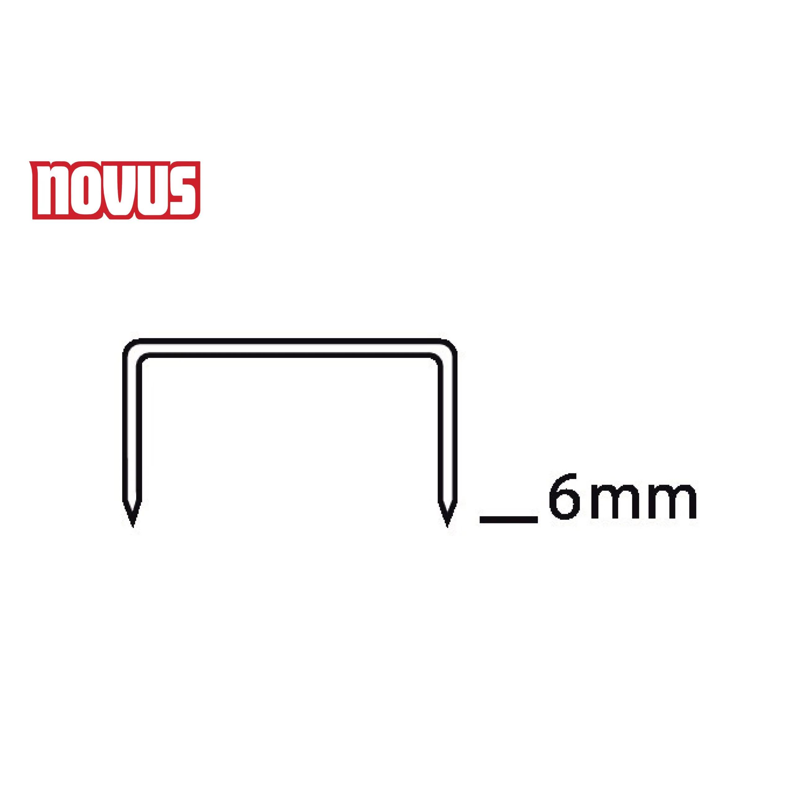 NOVUS 24/6 Super Staples - Pack of 1000