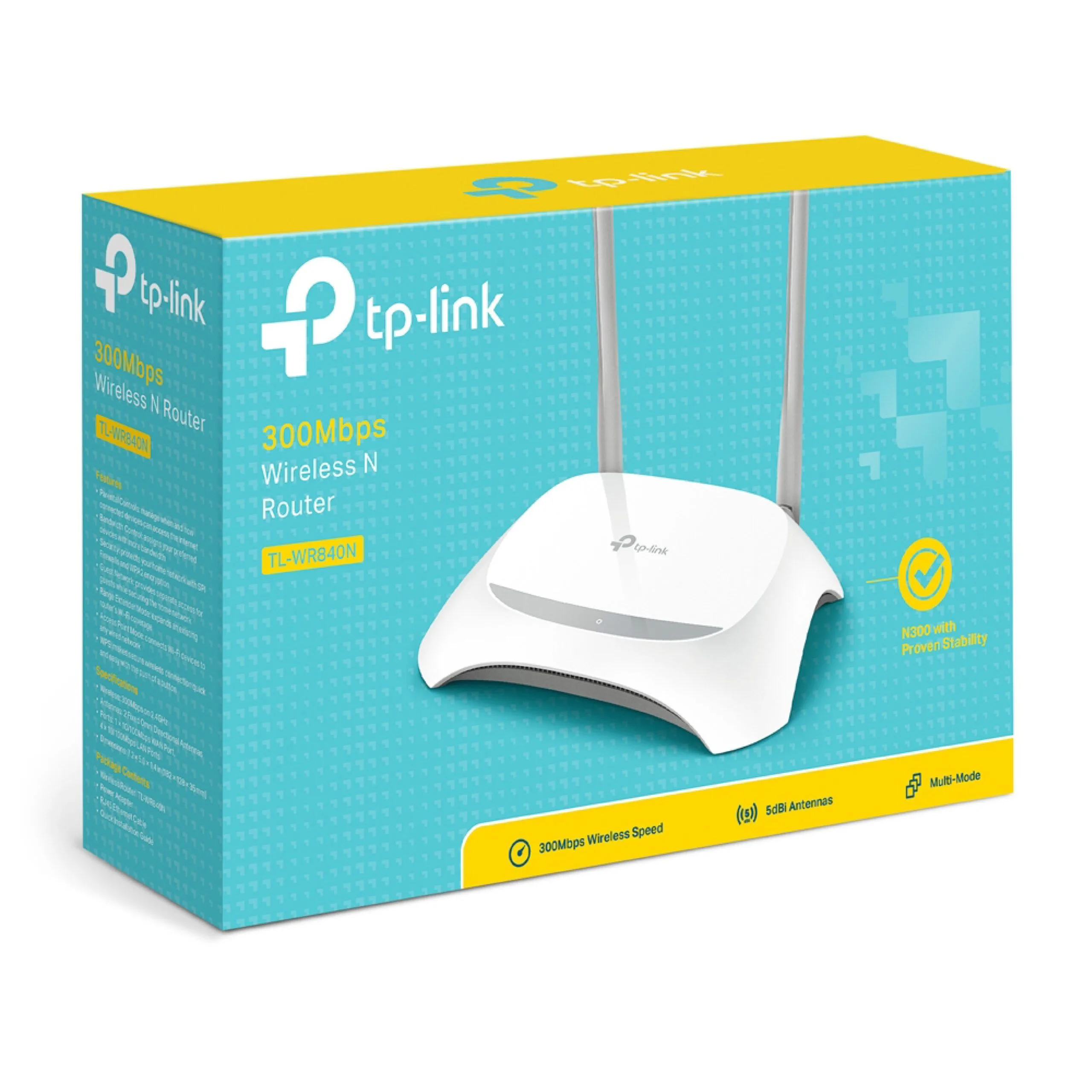 TP-Link 300Mbps Wireless N Speed - TL-WR840N