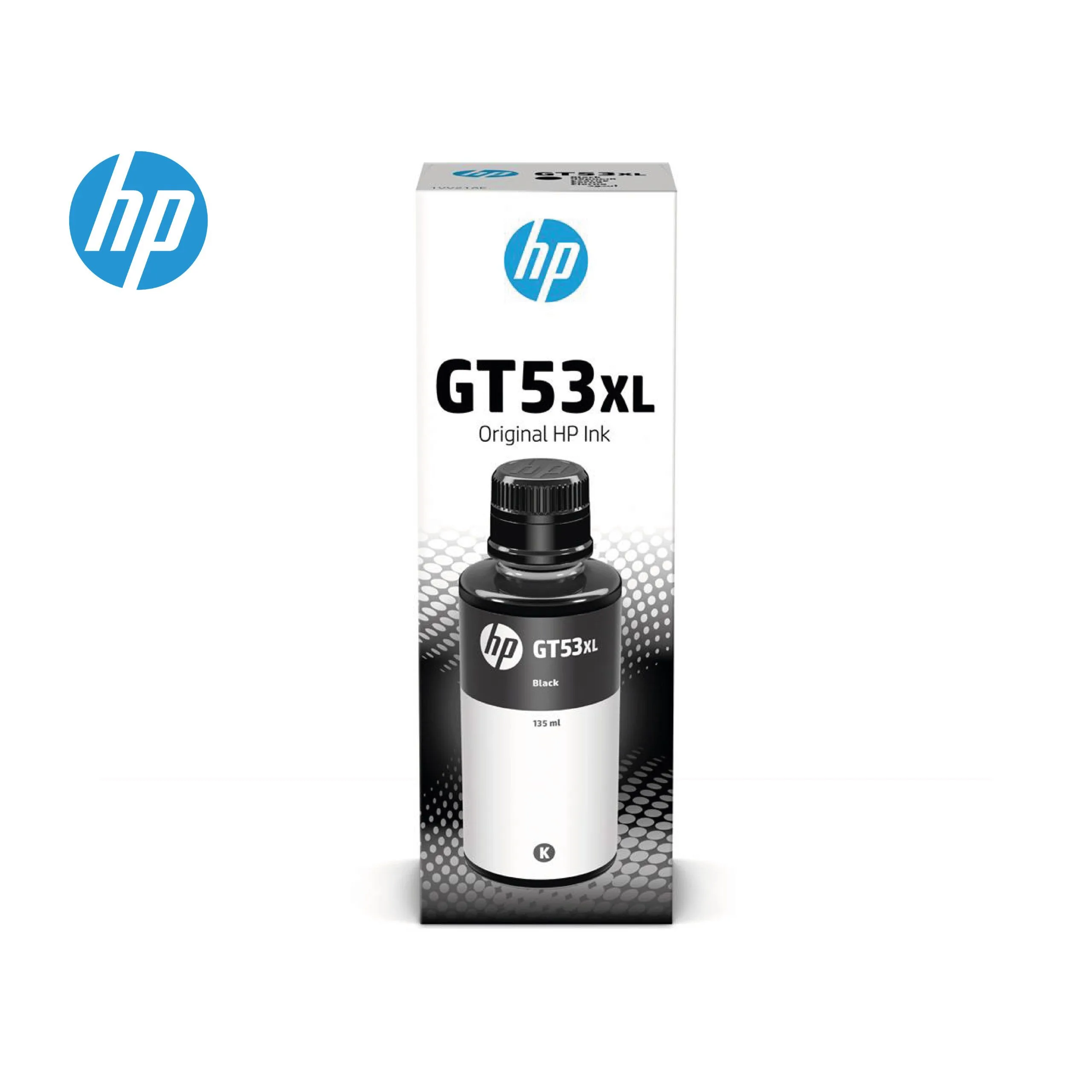 عبوة حبر HP GT53XL أصلية سعة 135 مل - أسود - 1VV21AE