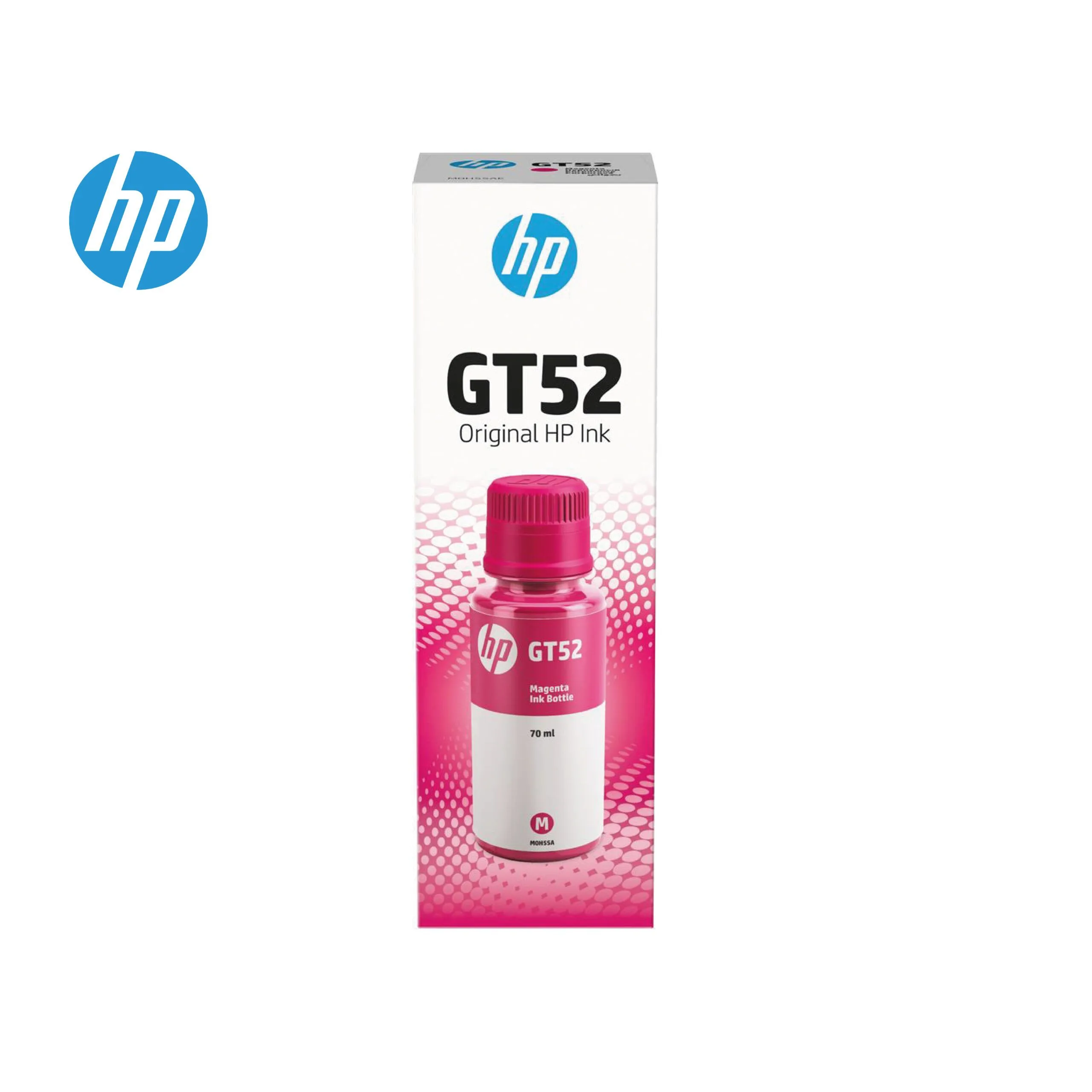 عبوة حبر HP GT52 أصلية سعة 70 مل - أرجواني - M0H55AE