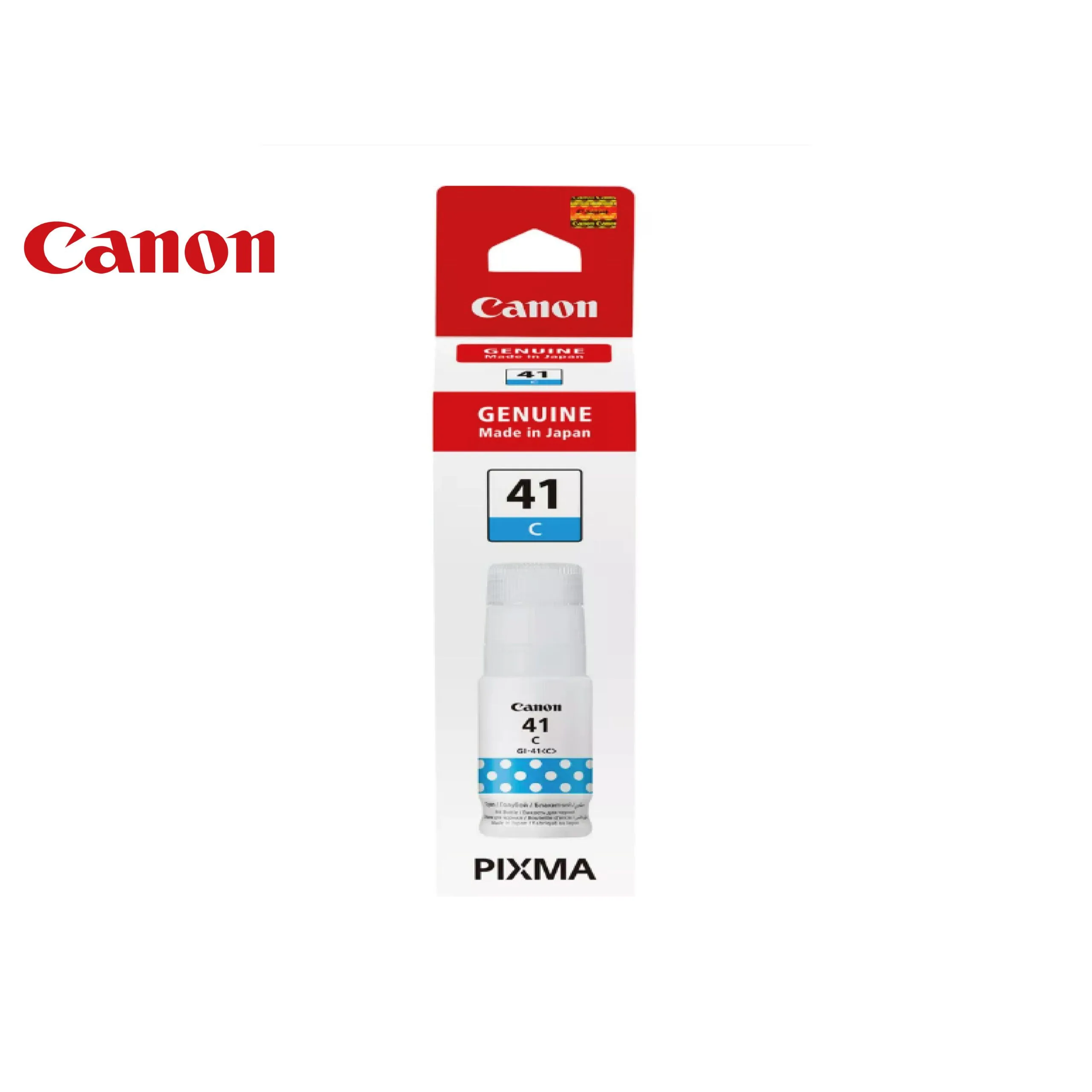 عبوة حبر Canon GI-41C أصلية سعة 70 مل - سماوي