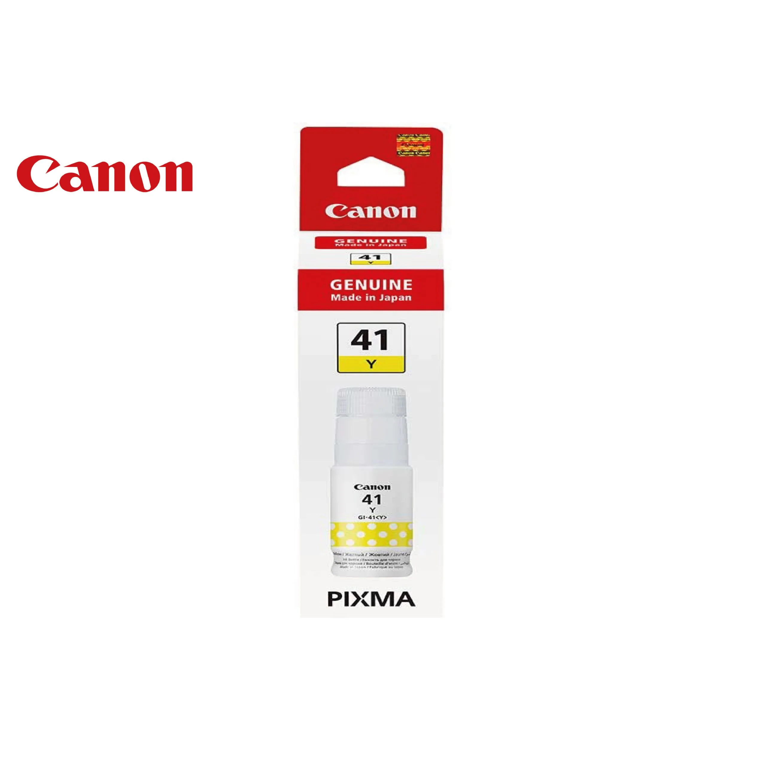 عبوة حبر Canon GI-41Y أصلية سعة 70 مل - أصفر