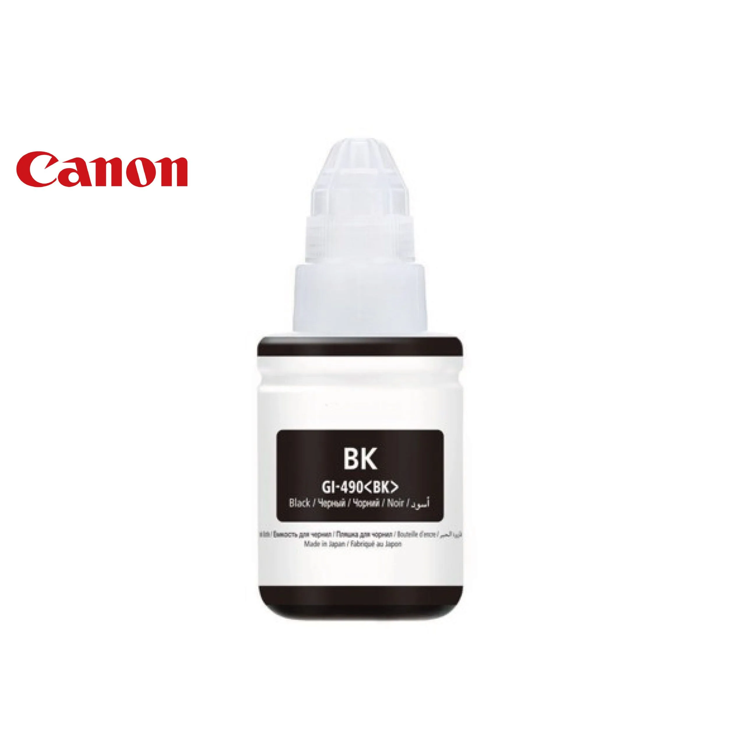 عبوة حبر Canon GI-490BK أصلية سعة 135 مل - أسود