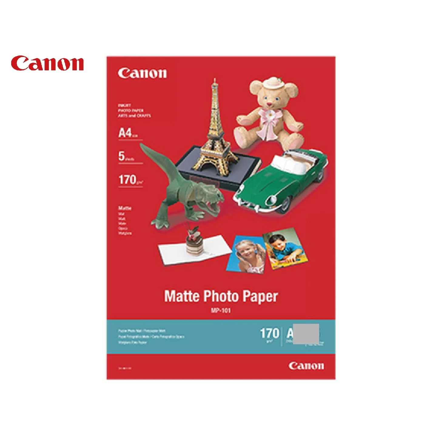 Canon Matte Photo Paper A4 170gsm 5-Sheet MP-101