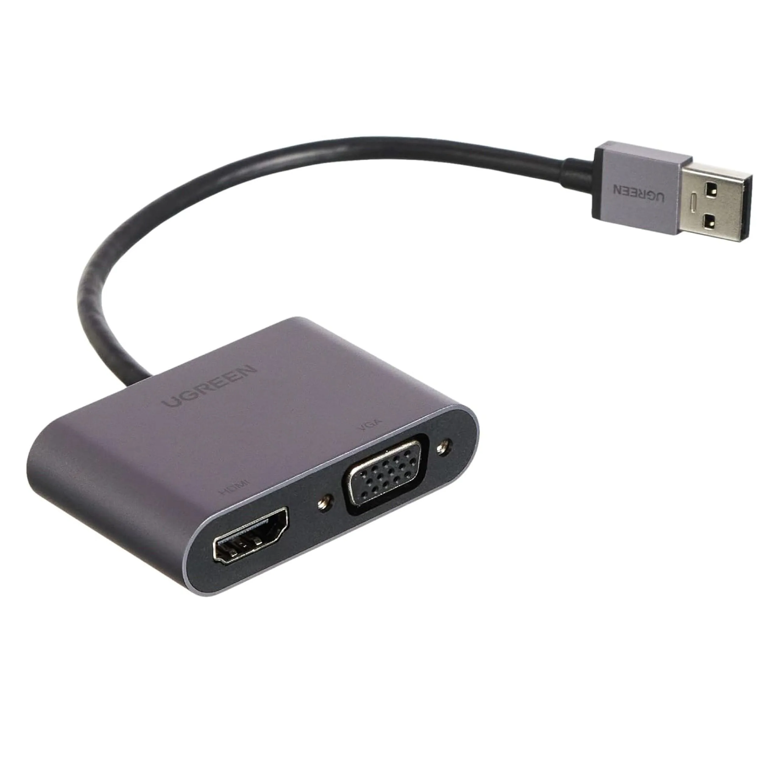 محوّل UGREEN من USB 3.0 إلى HDMI وVGA - 20518