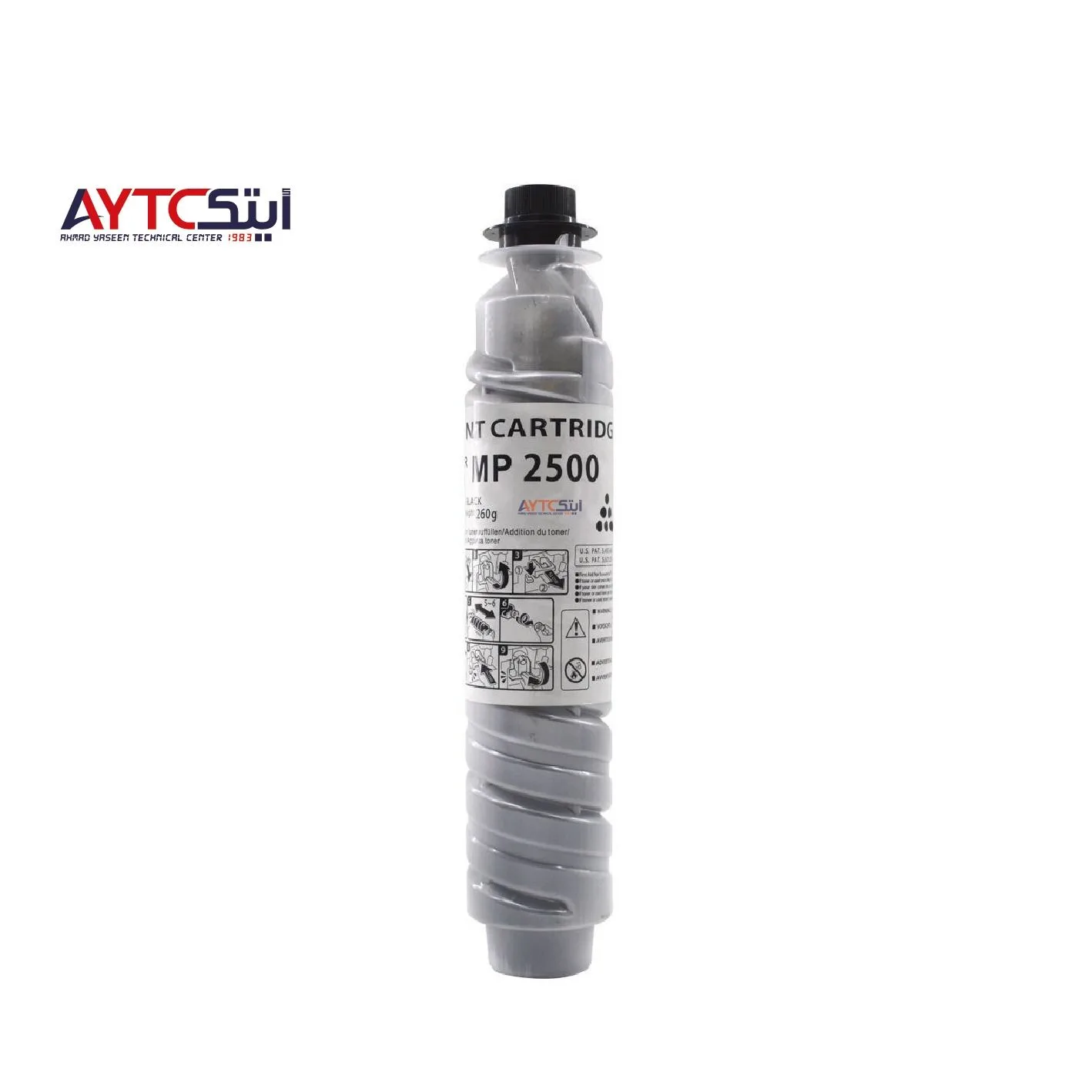 حبر آلة تصوير متوافق AYTC لجهاز Ricoh MP 2500A - أسود