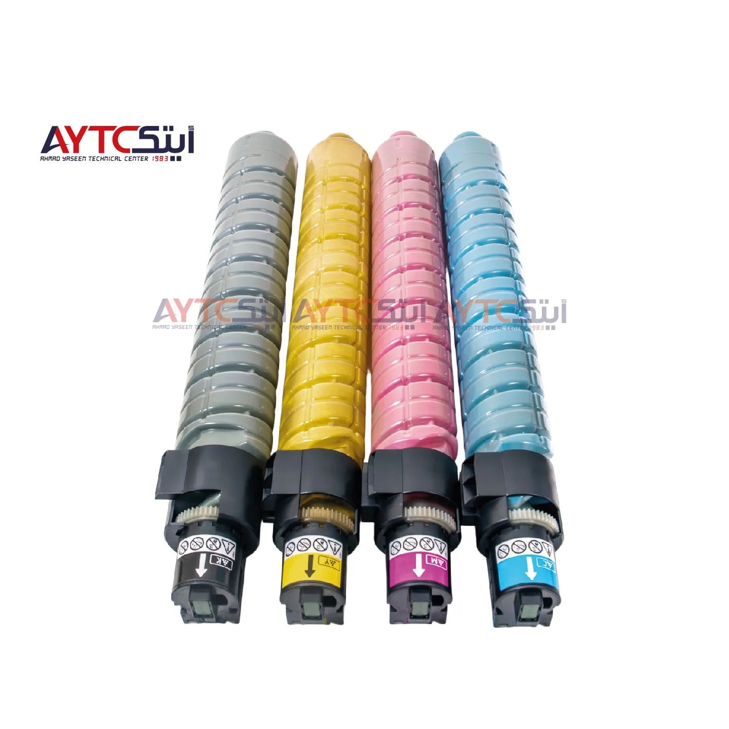 حبر آلة تصوير متوافق AYTC لأجهزة Ricoh MP C4502/C5502 - أسود