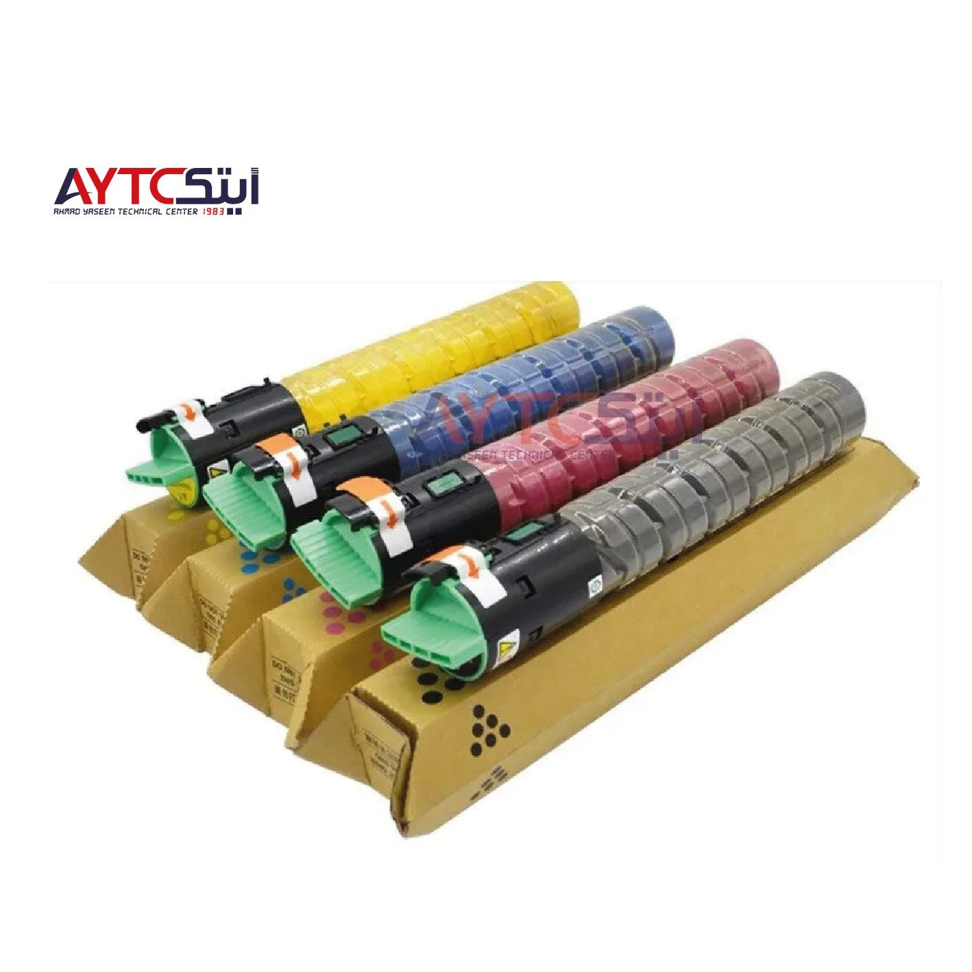 حبر آلة تصوير متوافق AYTC لأجهزة Ricoh MP C2030/C2050/C2550/C2551 - أسود