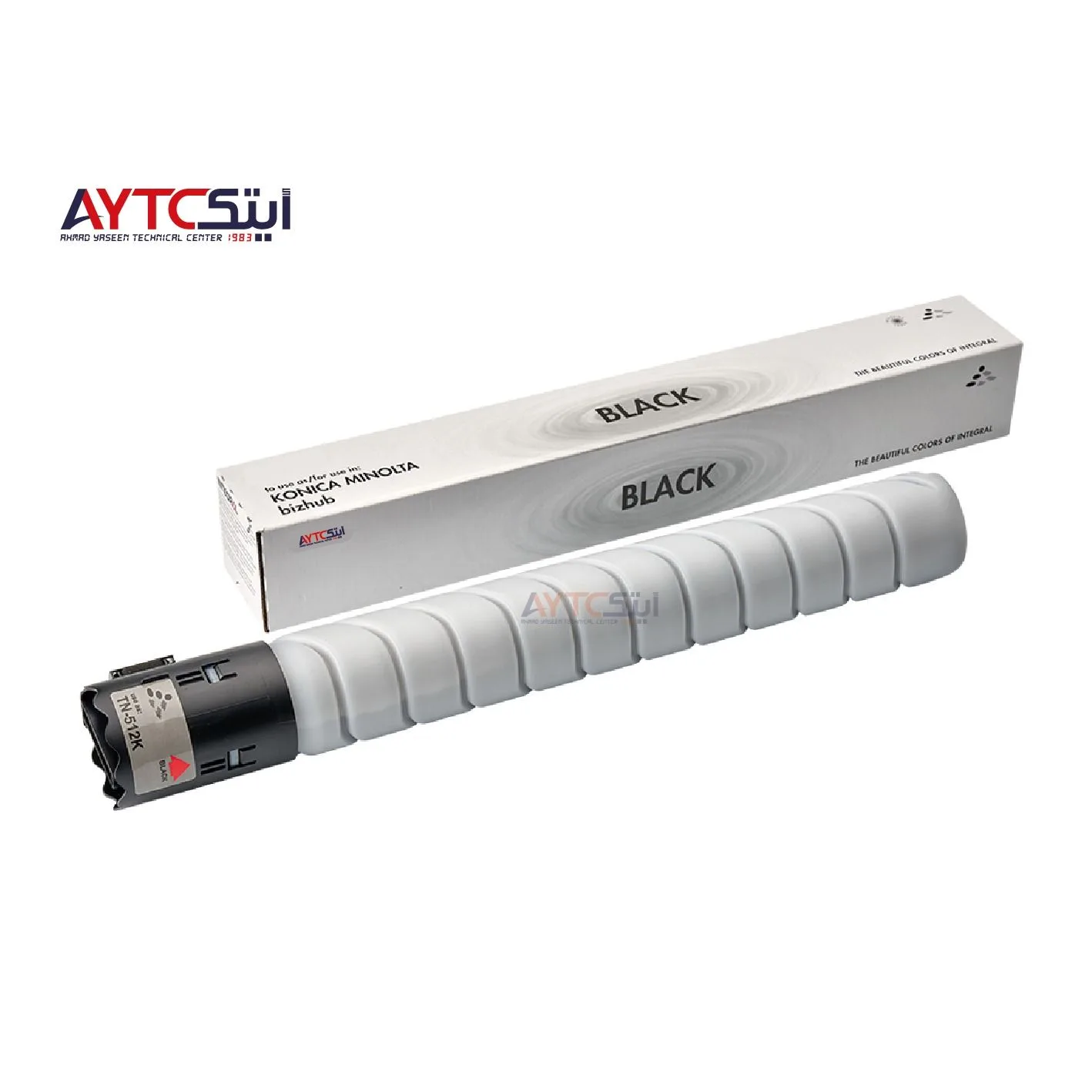 حبر آلة تصوير متوافق AYTC لأجهزة Konica Minolta TN-512 (C454/C554) - أسود