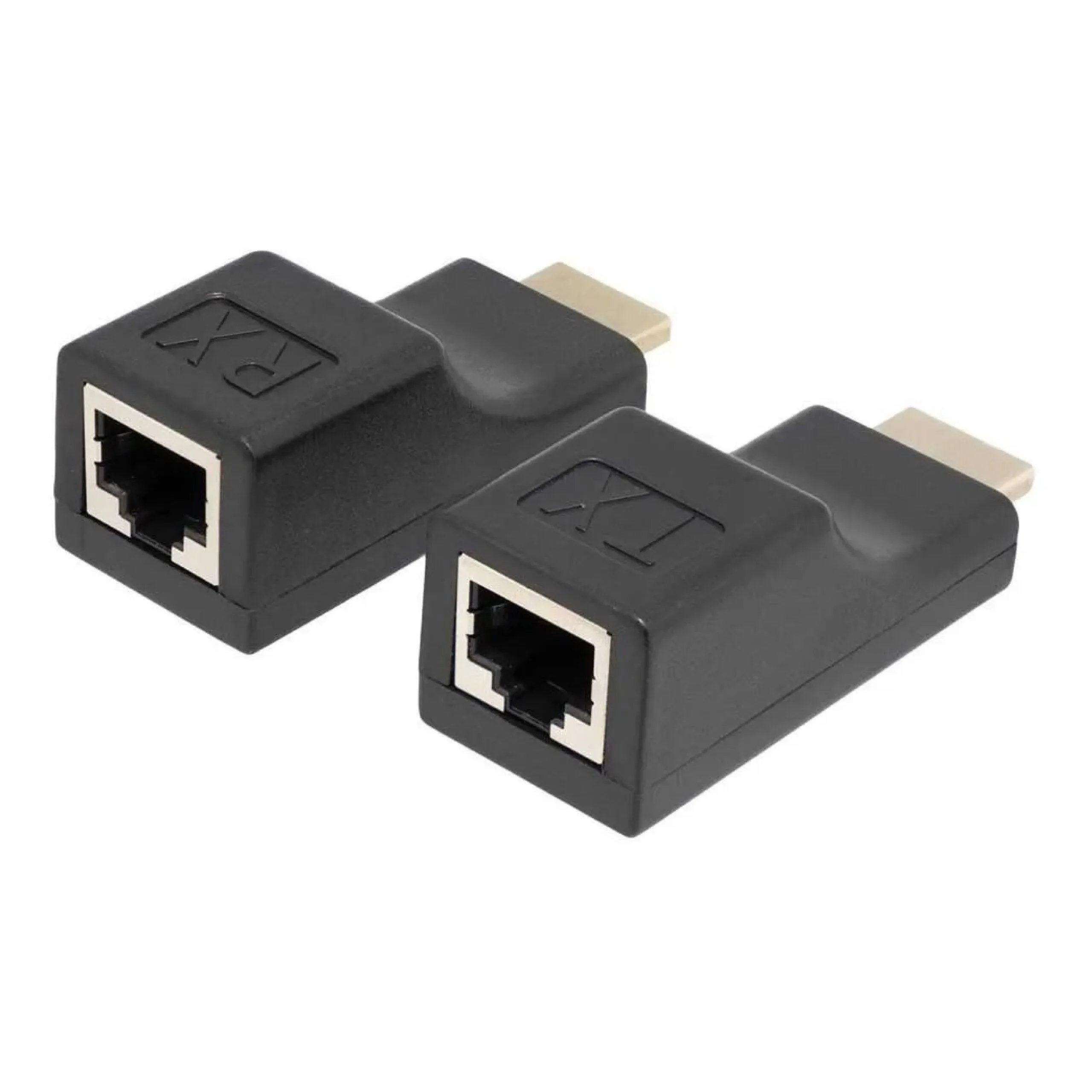 موسّع HDMI عبر كابل شبكة RJ45 Cat-6/6e لمسافة 30 متراً - AYTC