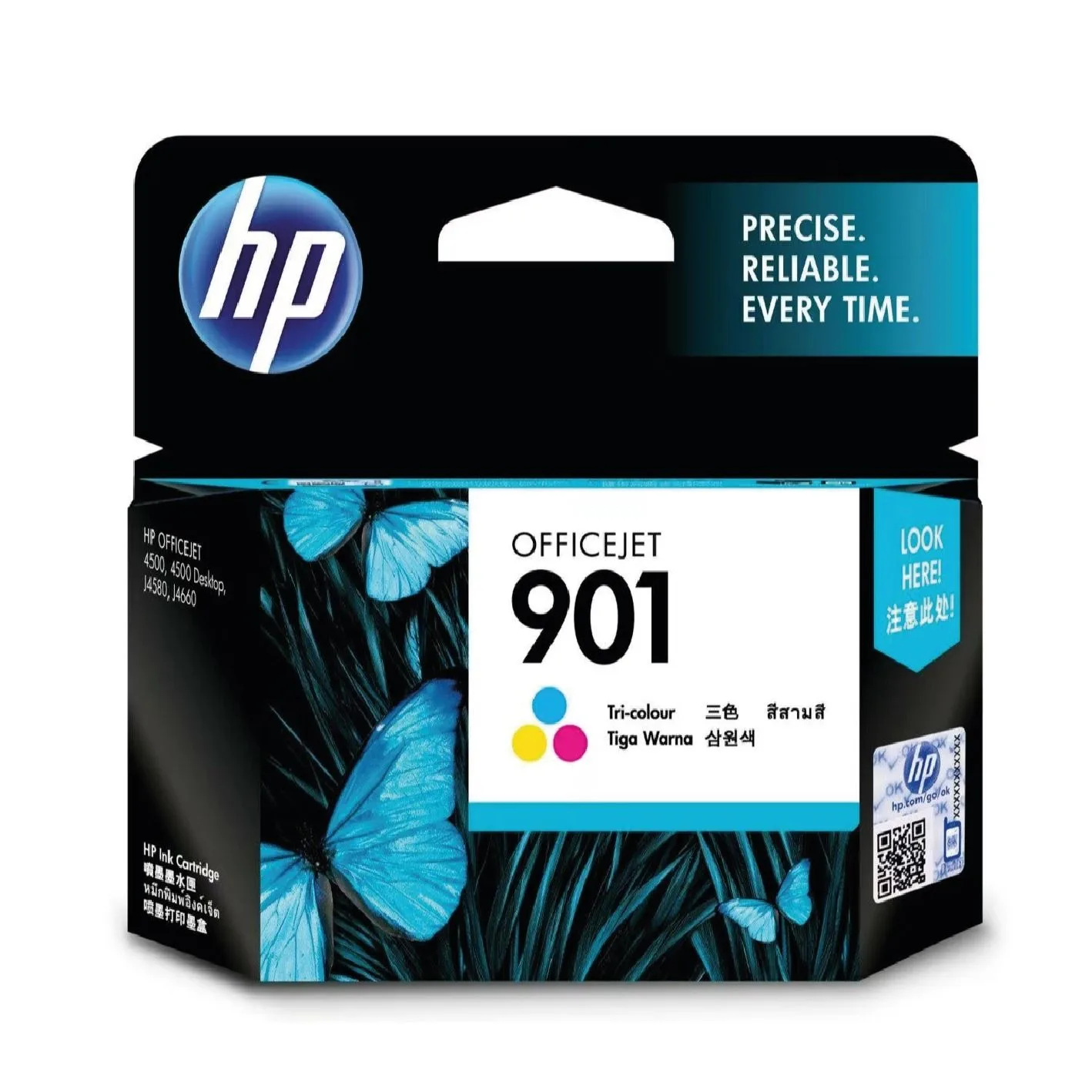 خرطوشة حبر HP 901 أصلية - ملوّن - CC656AE
