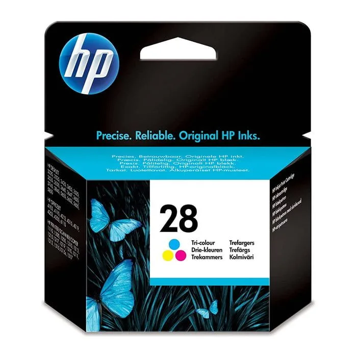 خرطوشة حبر HP 28 أصلية - ثلاثي الألوان - C8728AE