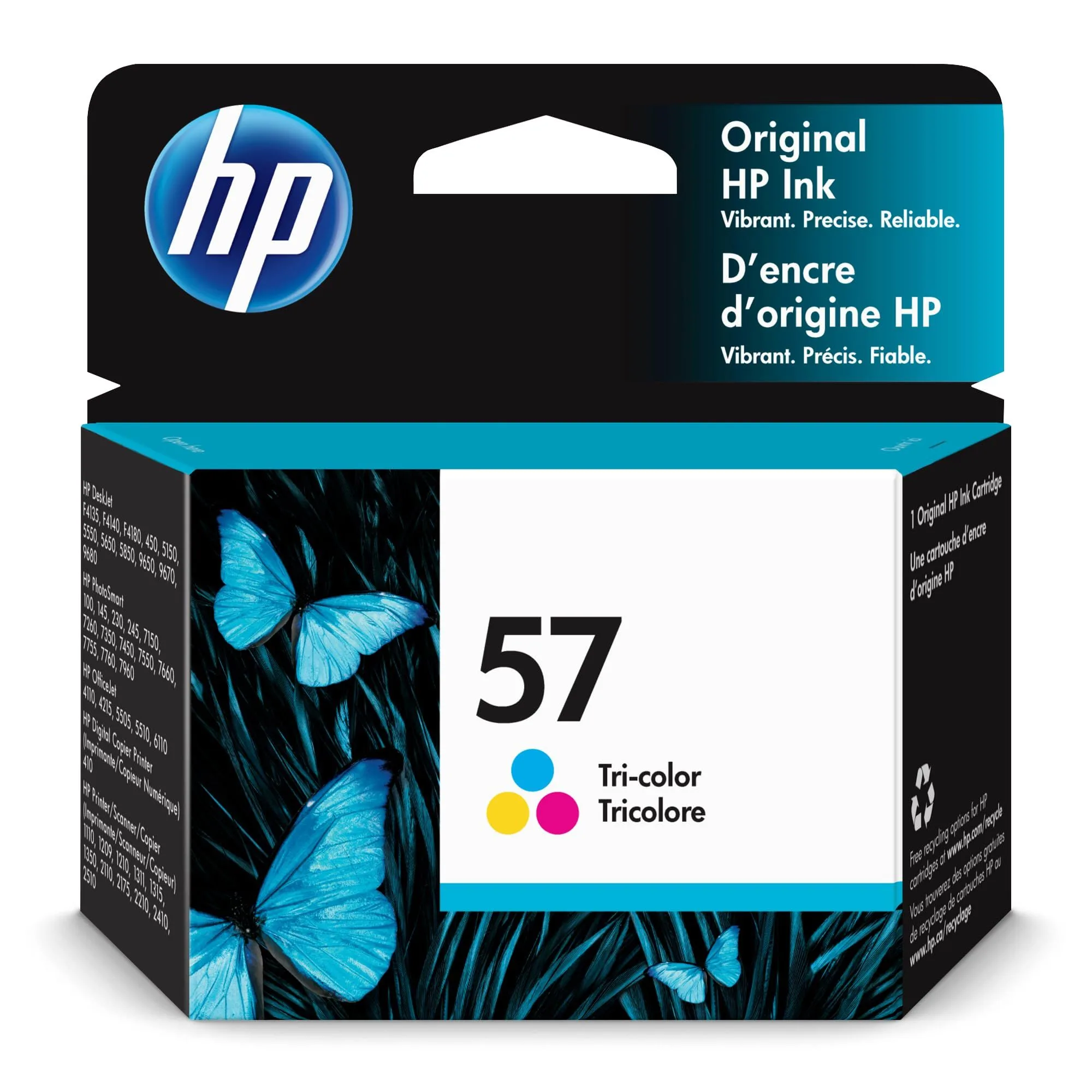 خرطوشة حبر HP 57 أصلية - ثلاثي الألوان - C6657AA