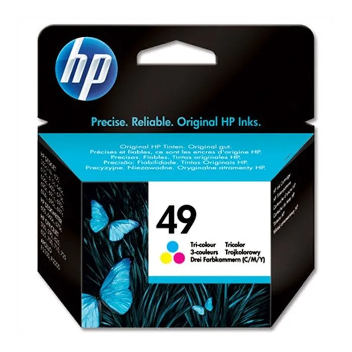 خرطوشة حبر HP 49 أصلية - ثلاثي الألوان - 51649AE