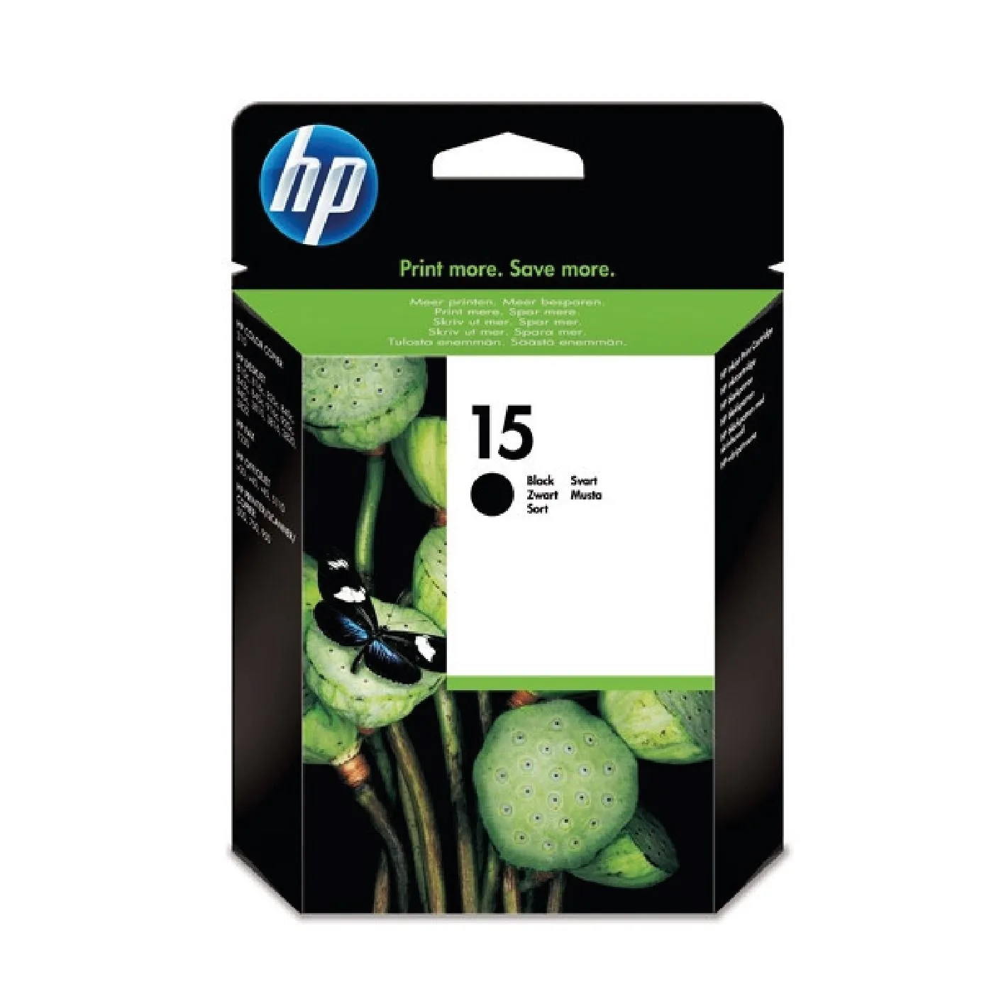خرطوشة حبر HP 15 أصلية - أسود - C6615DE