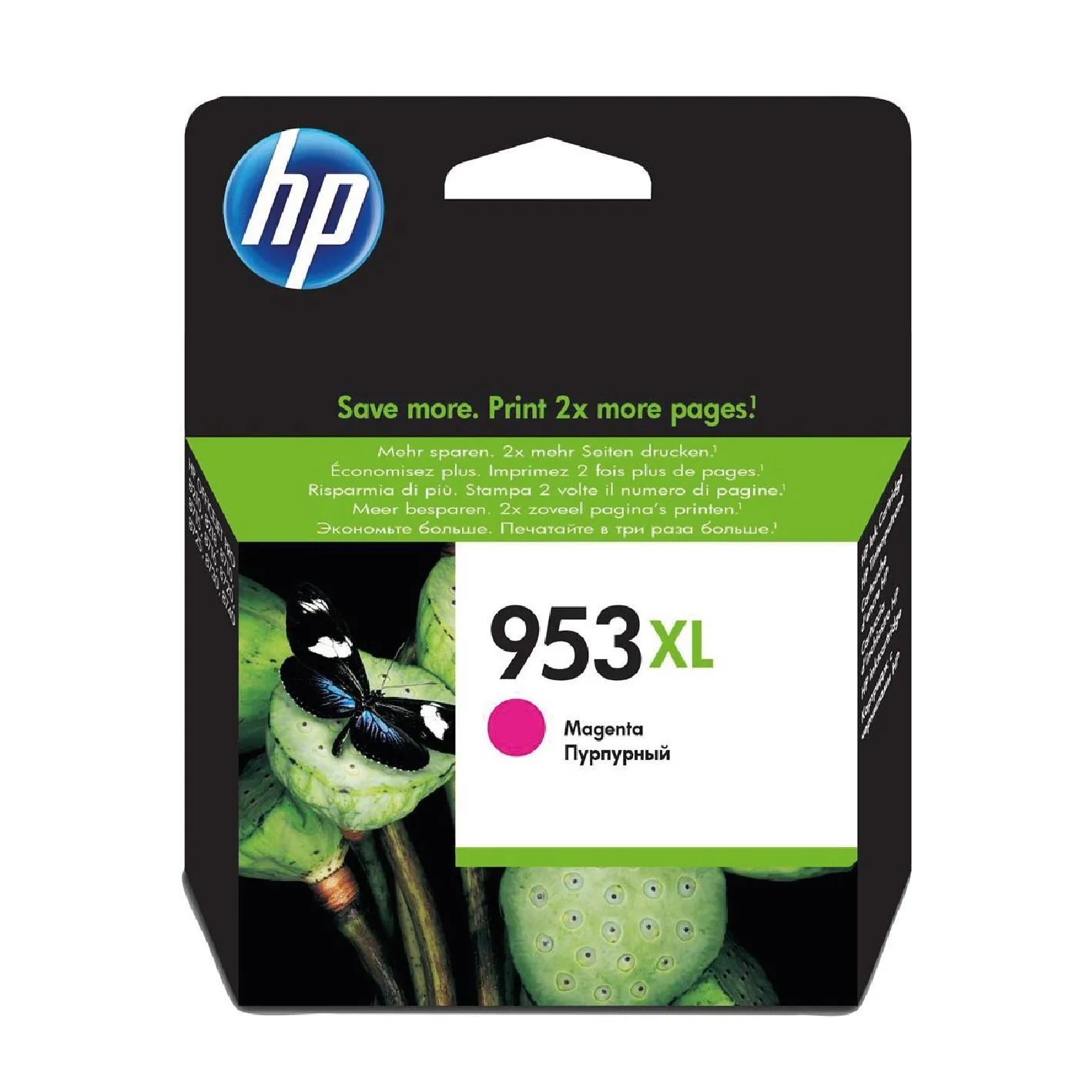 خرطوشة حبر HP 953XL أصلية - أرجواني - F6U17AE