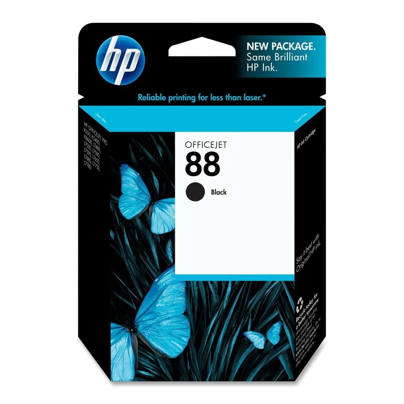 خرطوشة حبر HP 88 OfficeJet أصلية - أسود - C9385AE