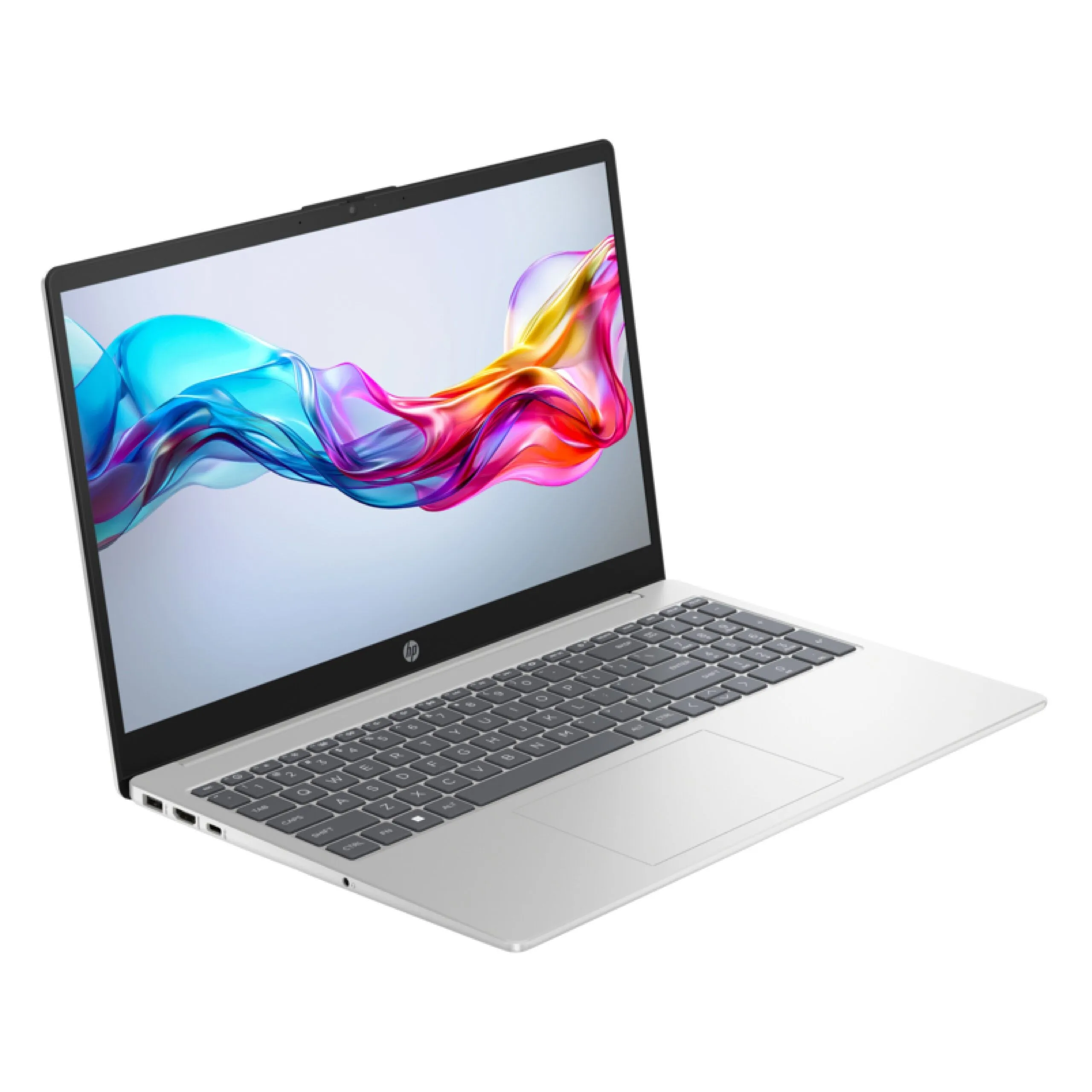 لابتوب HP 15-fd0144ne بمعالج Intel Core i7 الجيل 13، رام 16GB، SSD NVMe سعة 512GB، شاشة 15.6 بوصة FHD