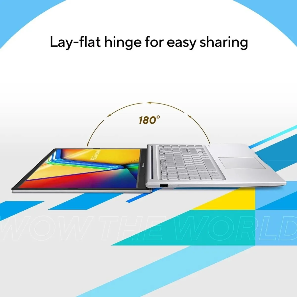 لابتوب ASUS Vivobook 15 X1504VA بمعالج Intel Core i7 الجيل 13، رام 16GB، SSD NVMe سعة 512GB، شاشة 15.6 بوصة FHD