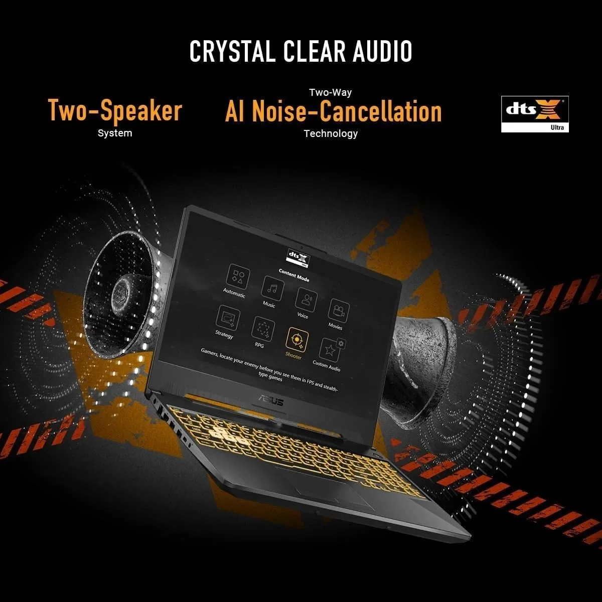 لابتوب ألعاب ASUS TUF Gaming A15 FA507NVR-LP129 بمعالج AMD Ryzen 7، كرت Nvidia RTX 4060 8GB، رام 16GB DDR5، SSD NVMe سعة